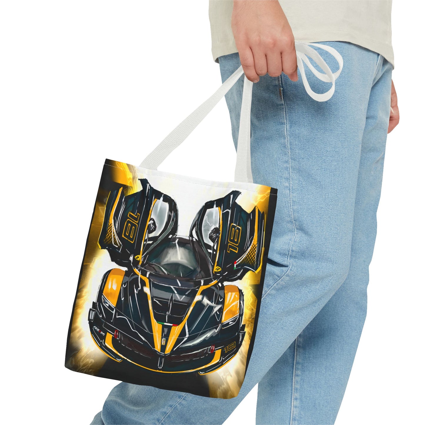 Ferrari fxxk evo hyper car Tote Bag (AOP)