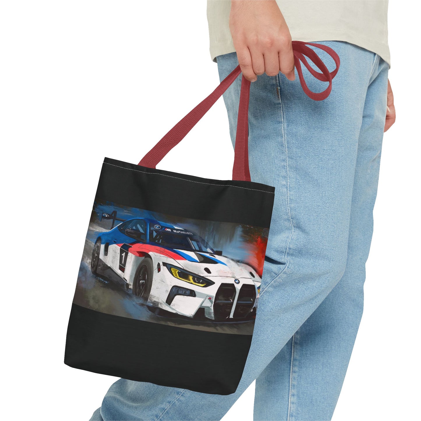 Beemer racing m4 GT3 Tote Bag