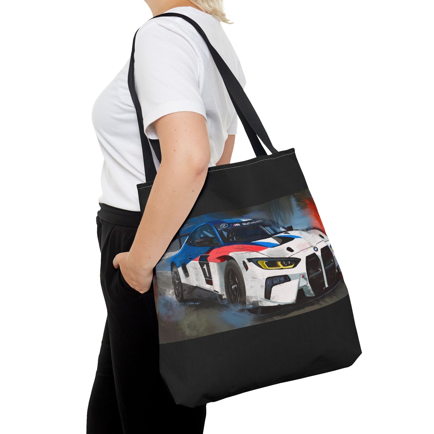 Beemer racing m4 GT3 Tote Bag