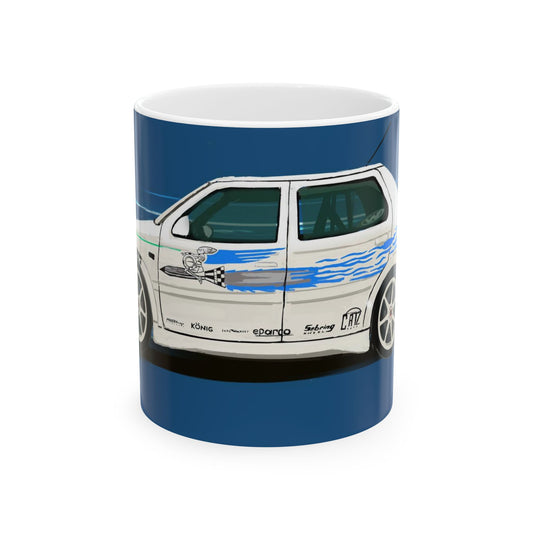 The Fast & Furious Jetta Ceramic Coffee Tea Mug, 11oz, 15oz