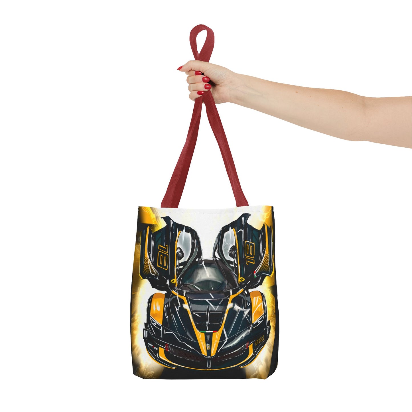 Ferrari fxxk evo hyper car Tote Bag (AOP)