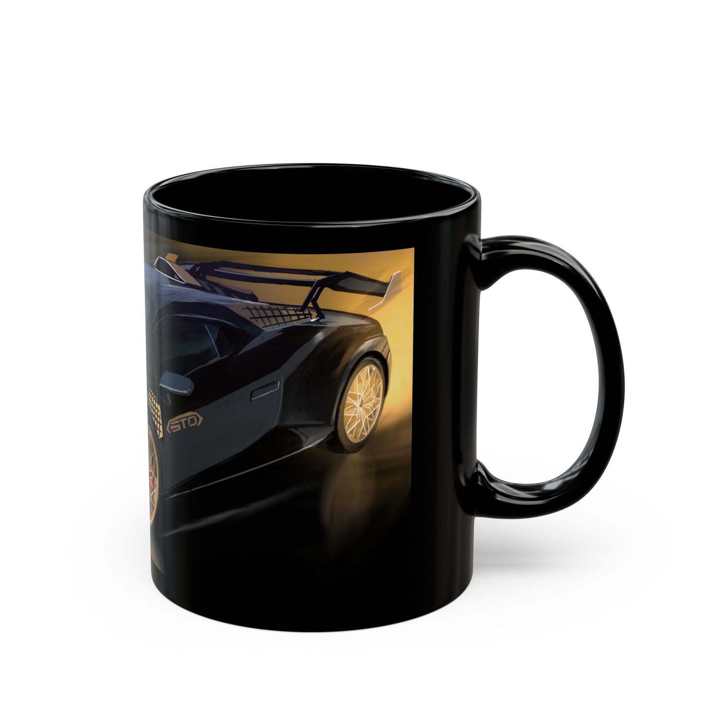 Lamborghini STO Black Mug coffee,tea(11oz, 15oz)