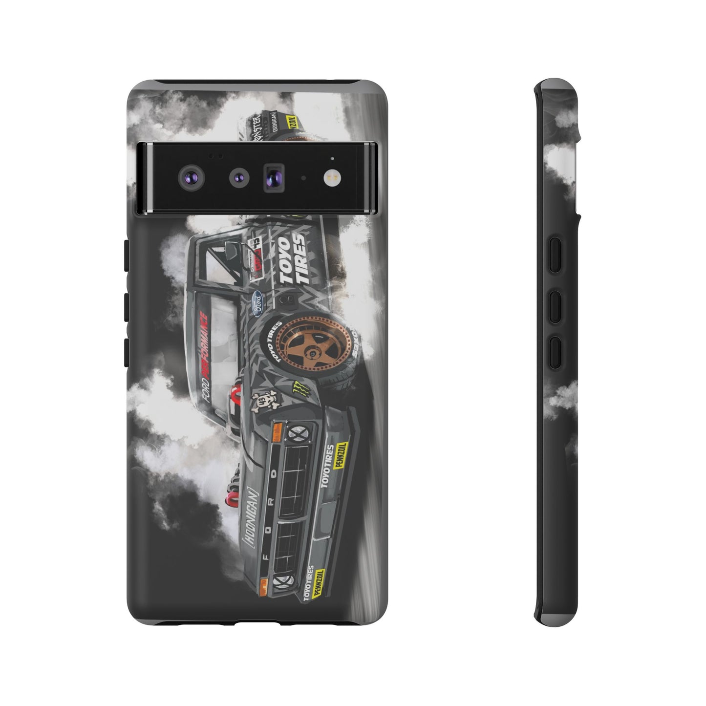 Drifting truck Case iPhone 16 15 14 13 12 11 Pro max Samsung Galaxy Pixel Tough