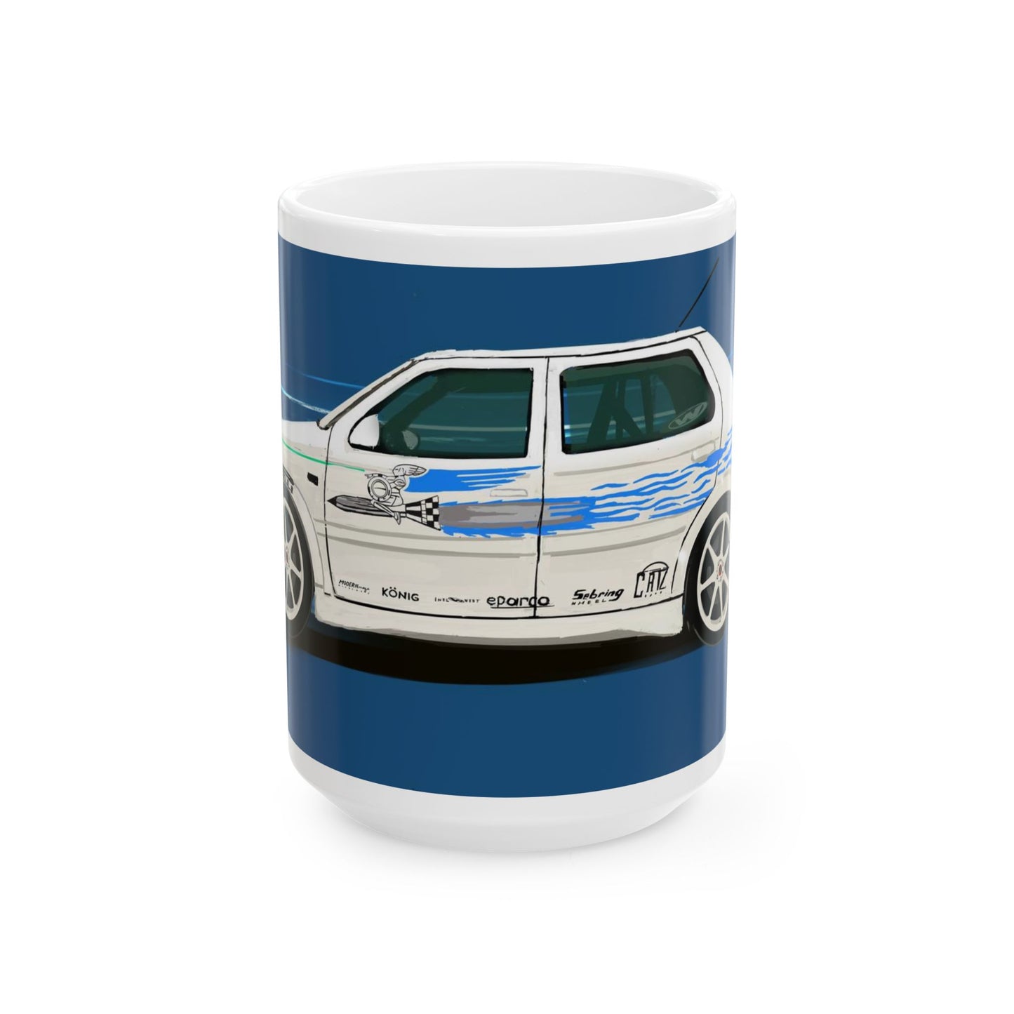 The Fast & Furious Jetta Ceramic Coffee Tea Mug, 11oz, 15oz