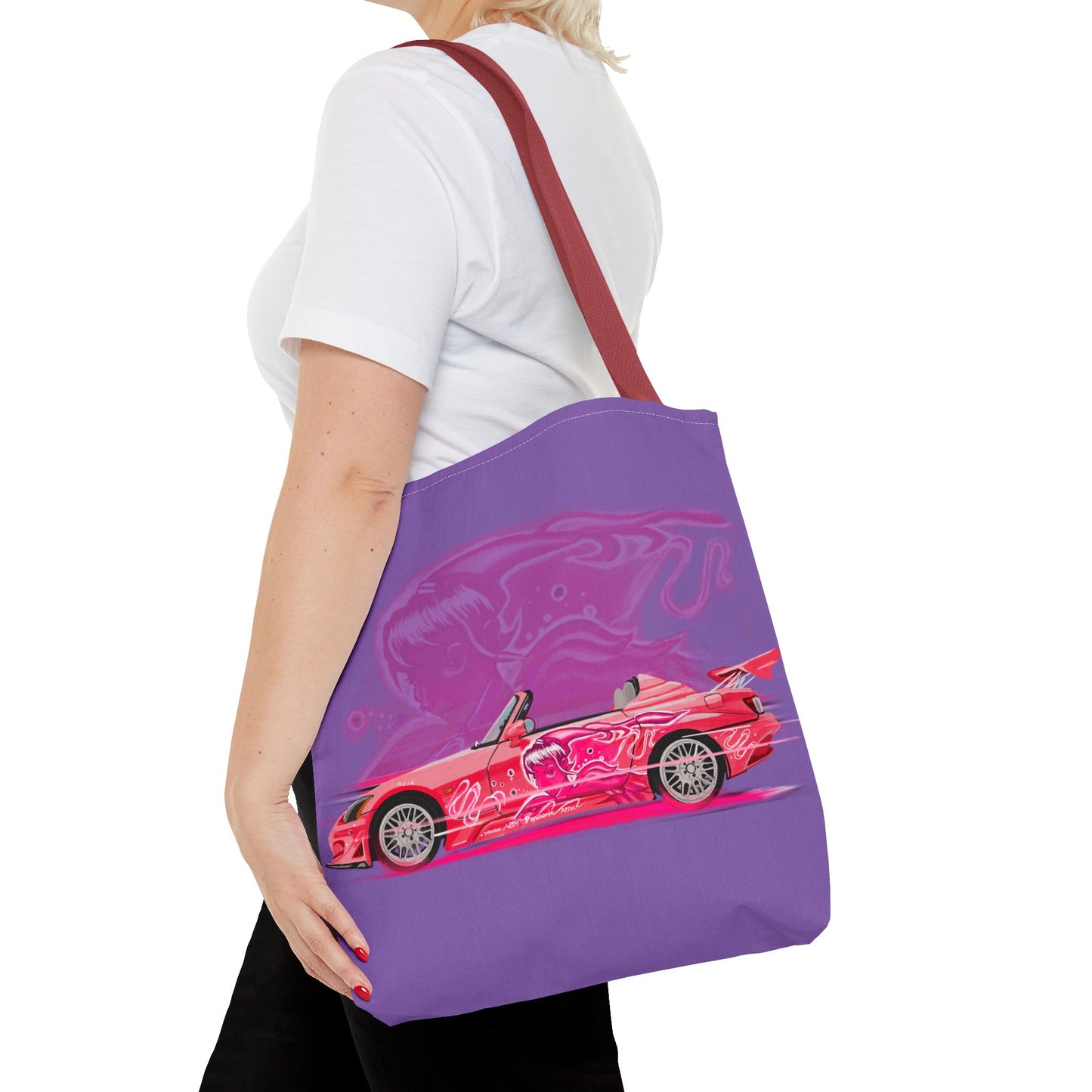 Fast and Furious Suki’s S2000 Library Carry Tote Bag (AOP)