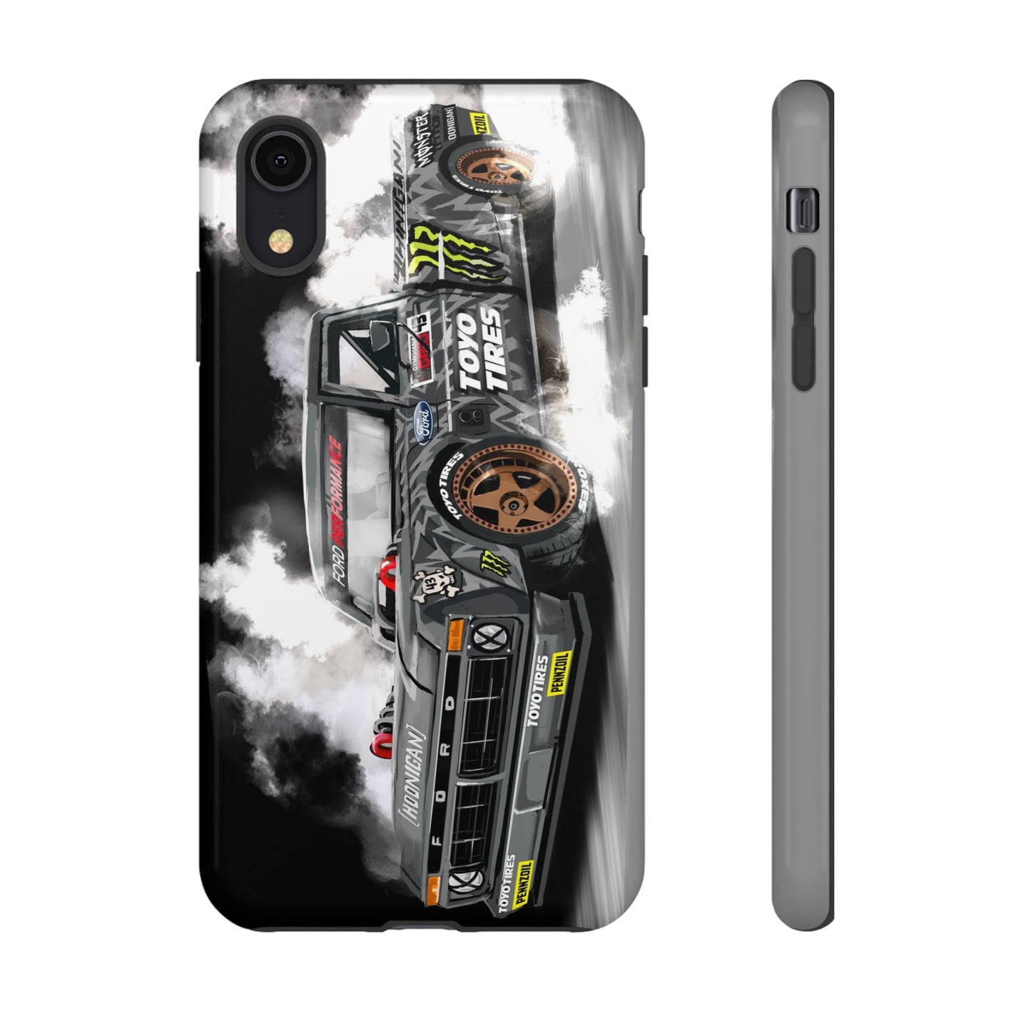 Drifting truck Case iPhone 16 15 14 13 12 11 Pro max Samsung Galaxy Pixel Tough