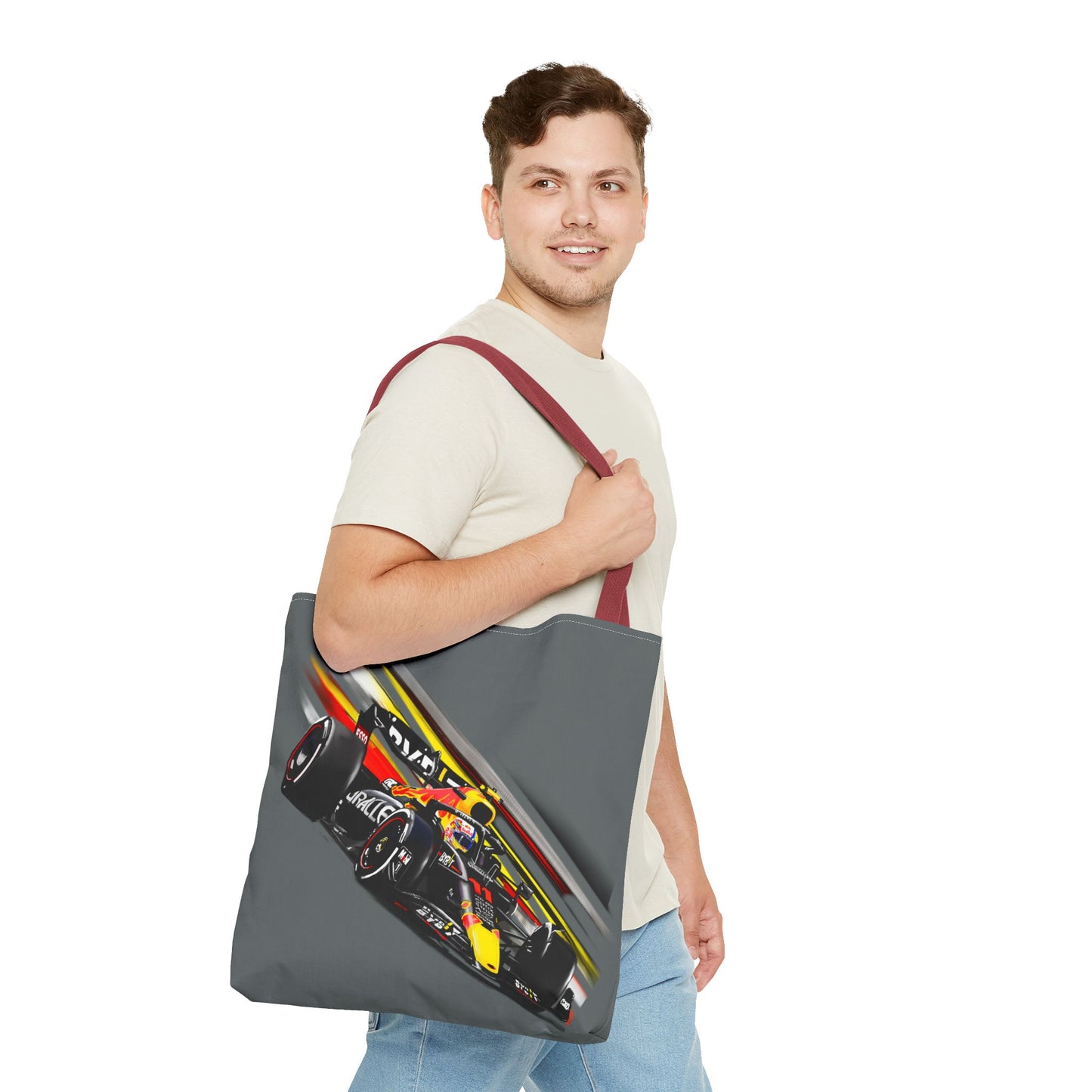 Sergio Checo Perez Library Carry Tote Bag (AOP)