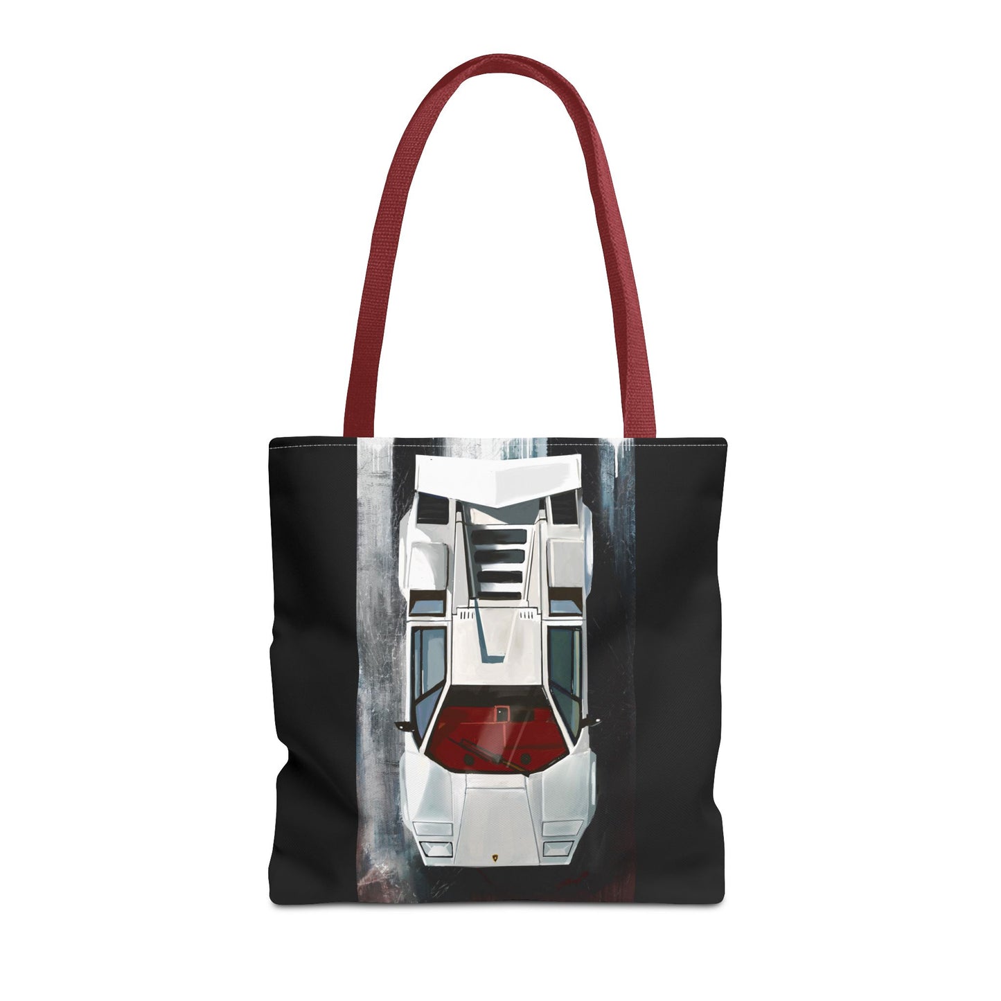 Lamborghini Countach  Library Carry Tote Bag (AOP)