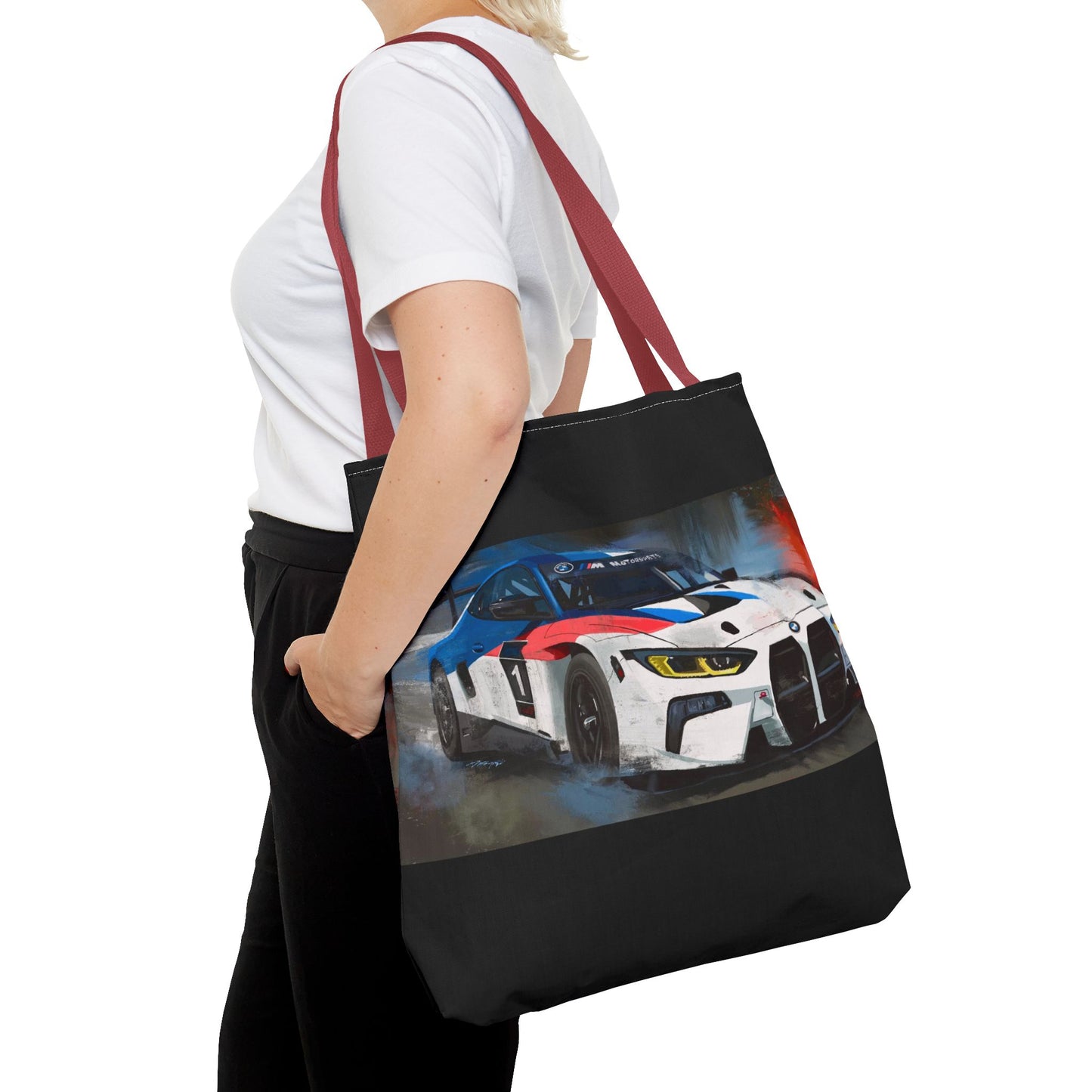 Beemer racing m4 GT3 Tote Bag