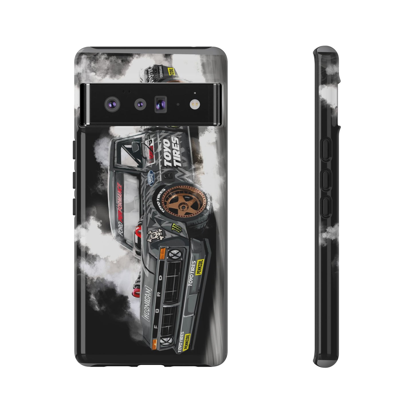 Drifting truck Case iPhone 16 15 14 13 12 11 Pro max Samsung Galaxy Pixel Tough