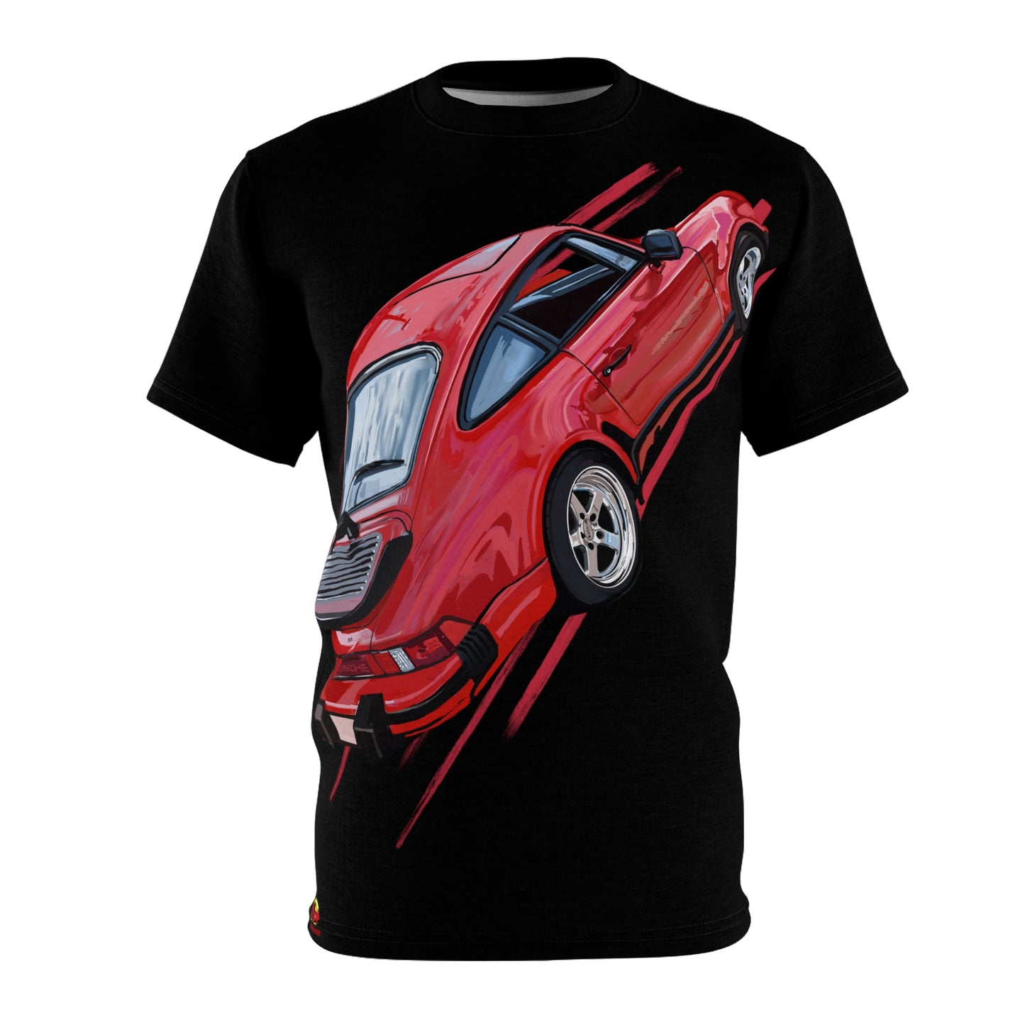 911 turbo Unisex Cut & Sew T-shirt (AOP)