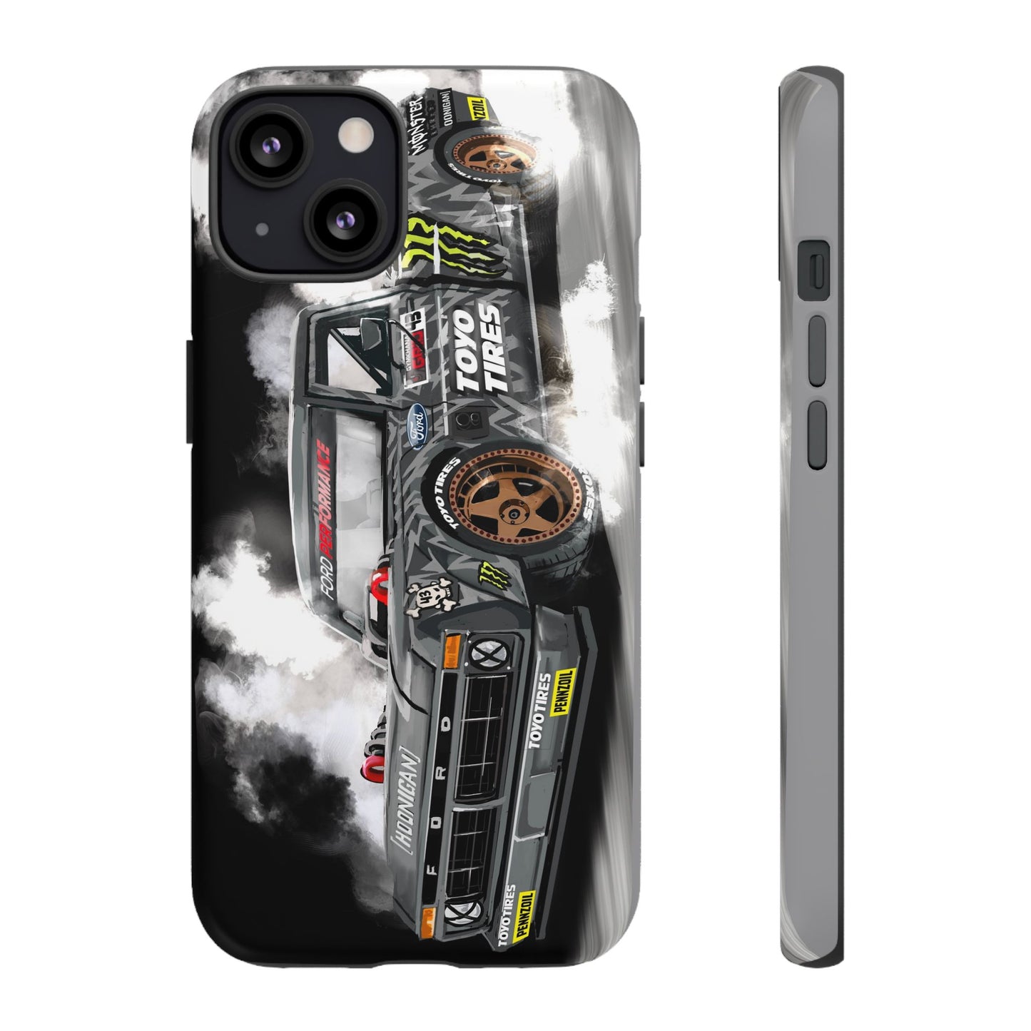 Drifting truck Case iPhone 16 15 14 13 12 11 Pro max Samsung Galaxy Pixel Tough