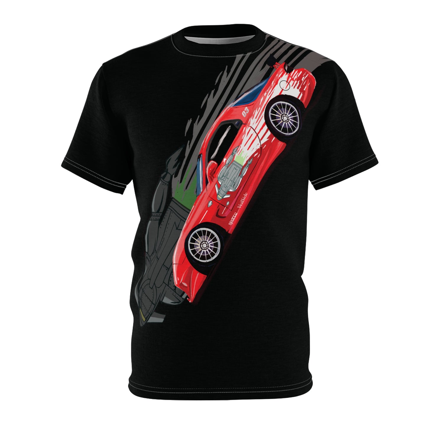 Dom’s Mazda Rx7 fast & Furious Unisex T-shirt (AOP)