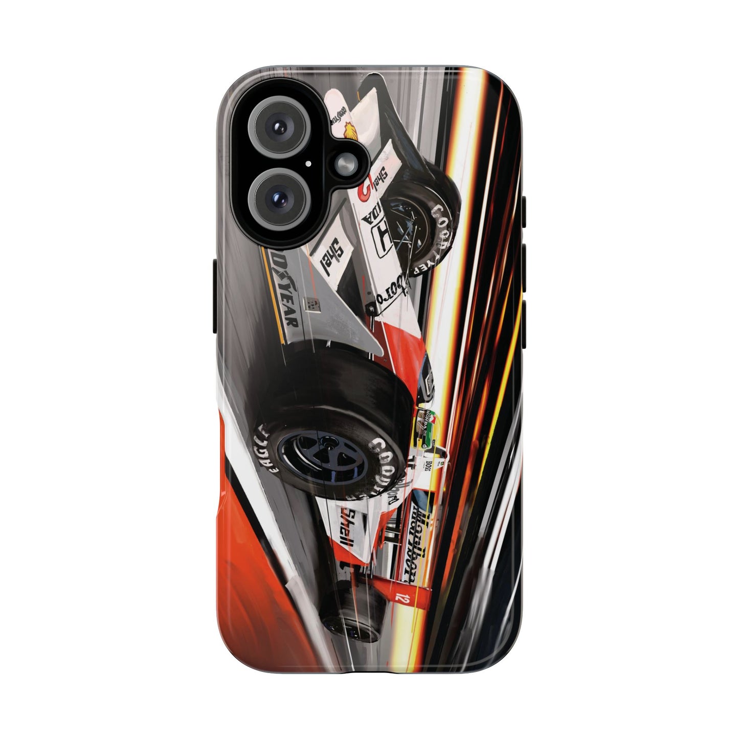 Senna MP 4/4 race car Case iPhone 16 15 14 13 12 11 Pro max Samsung Galaxy Pixel