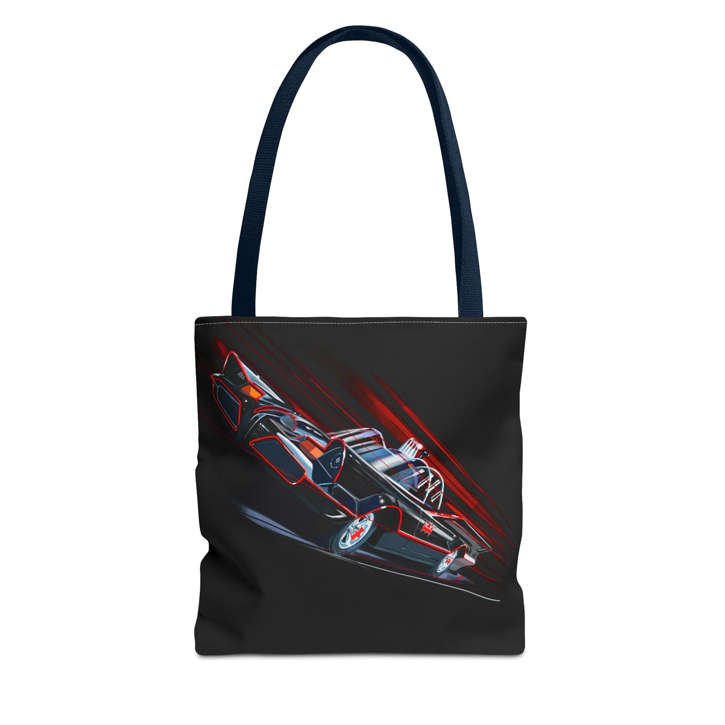 Classic Batmobile movie car Carry Tote Bag (AOP)