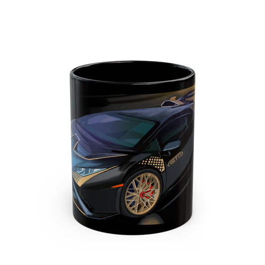 Lamborghini STO Black Mug coffee,tea(11oz, 15oz)