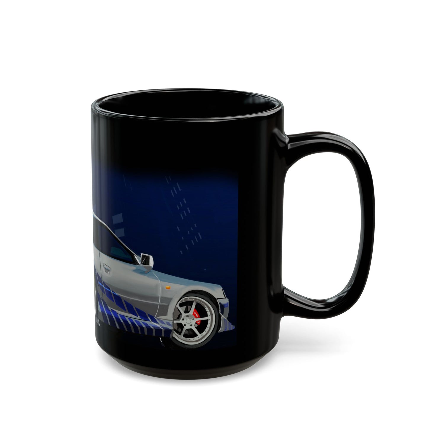 Fast & Furious Brian‘s Nissan Skyline R34 GTR Black Coffee Tea Mug (11oz, 15oz)