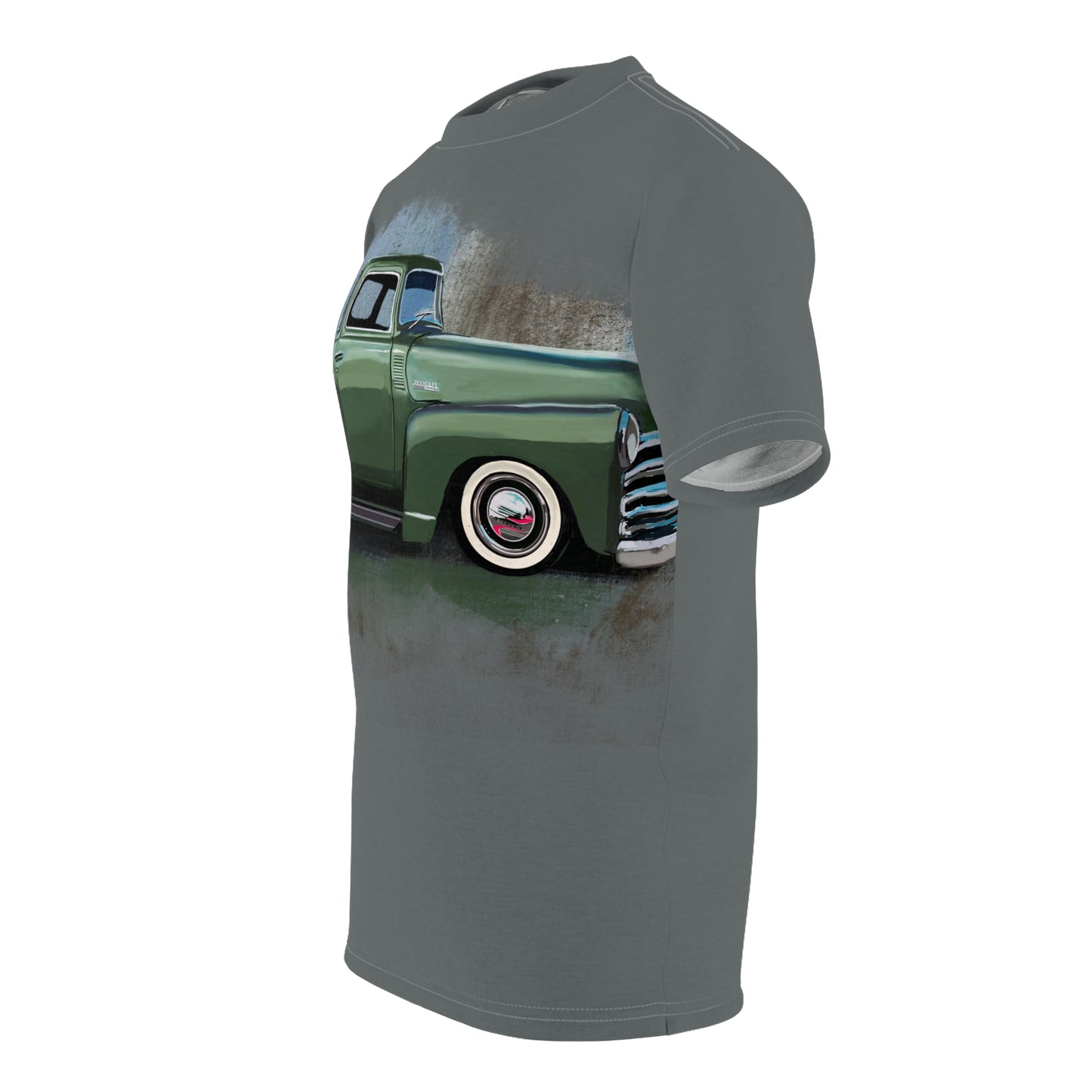 47 Chevrolet thriftmaster American truck dad gift Unisex Cut & Sew tshirt (AOP)