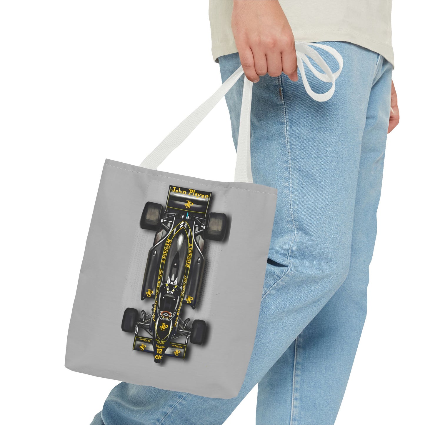 Ayrton Senna F1 Library Carry Tote Bag (AOP)