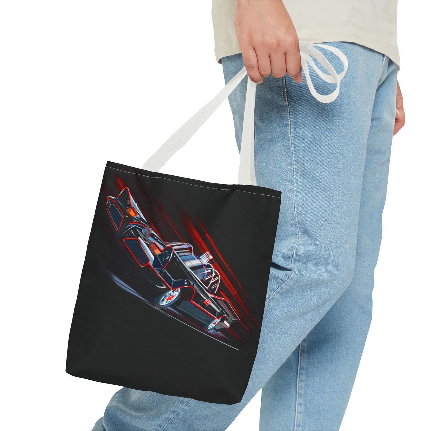 Classic Batmobile movie car Carry Tote Bag (AOP)