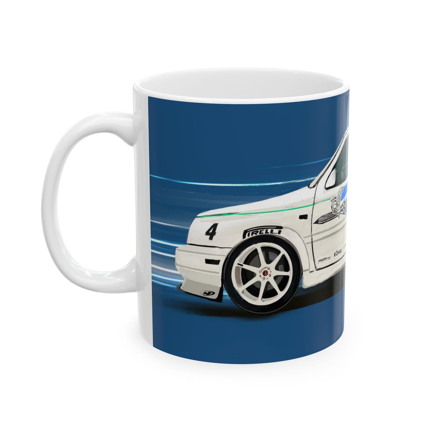 The Fast & Furious Jetta Ceramic Coffee Tea Mug, 11oz, 15oz