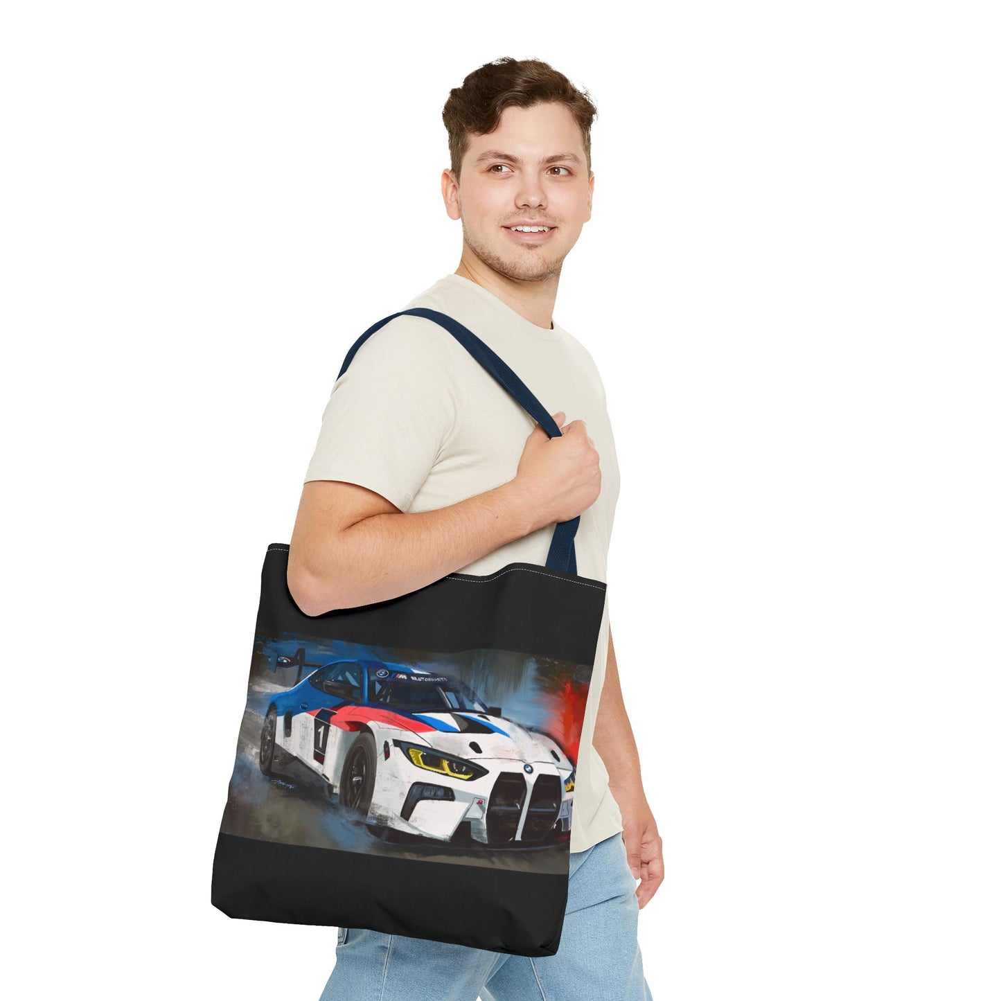 Beemer racing m4 GT3 Tote Bag