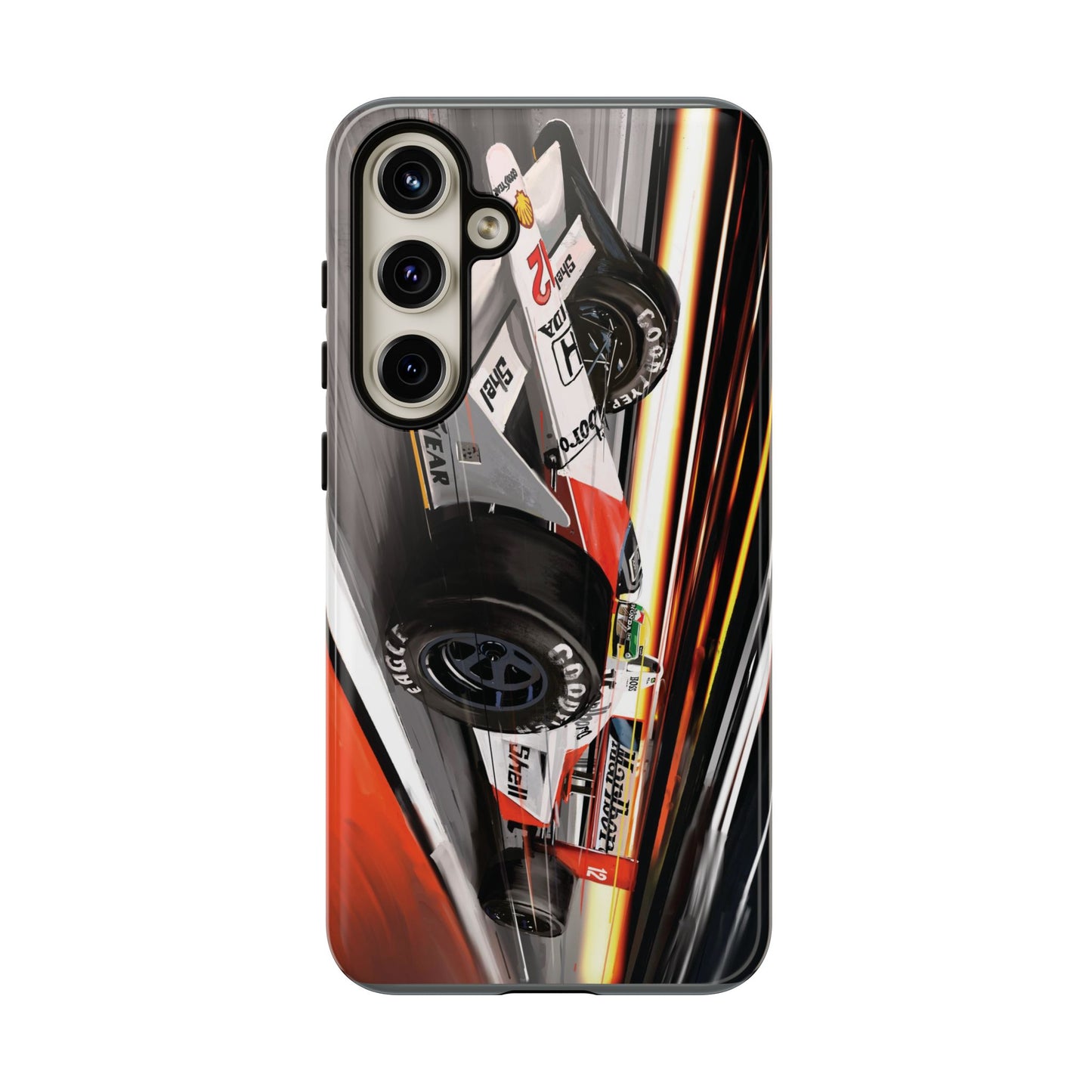 Senna MP 4/4 race car Case iPhone 16 15 14 13 12 11 Pro max Samsung Galaxy Pixel