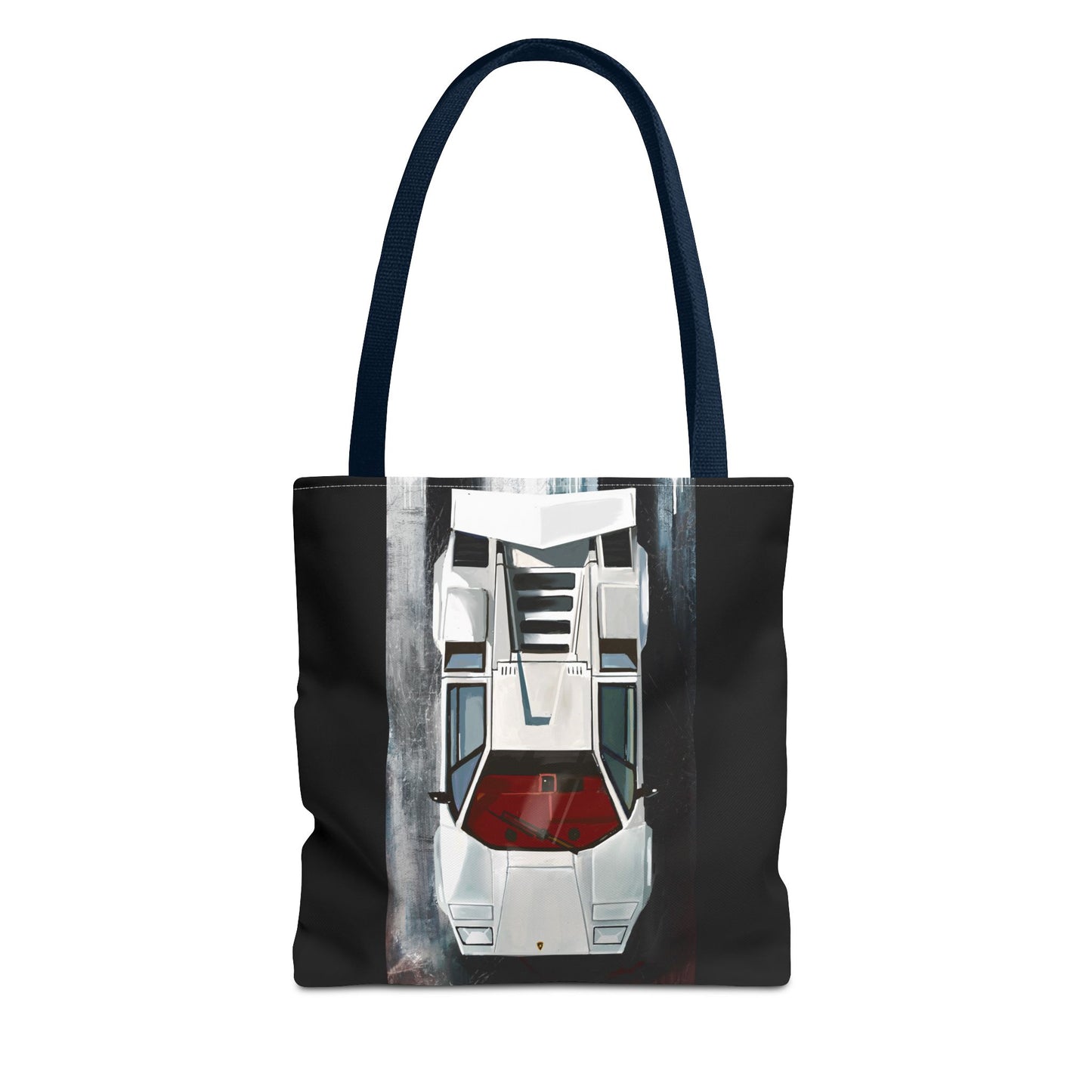 Lamborghini Countach  Library Carry Tote Bag (AOP)