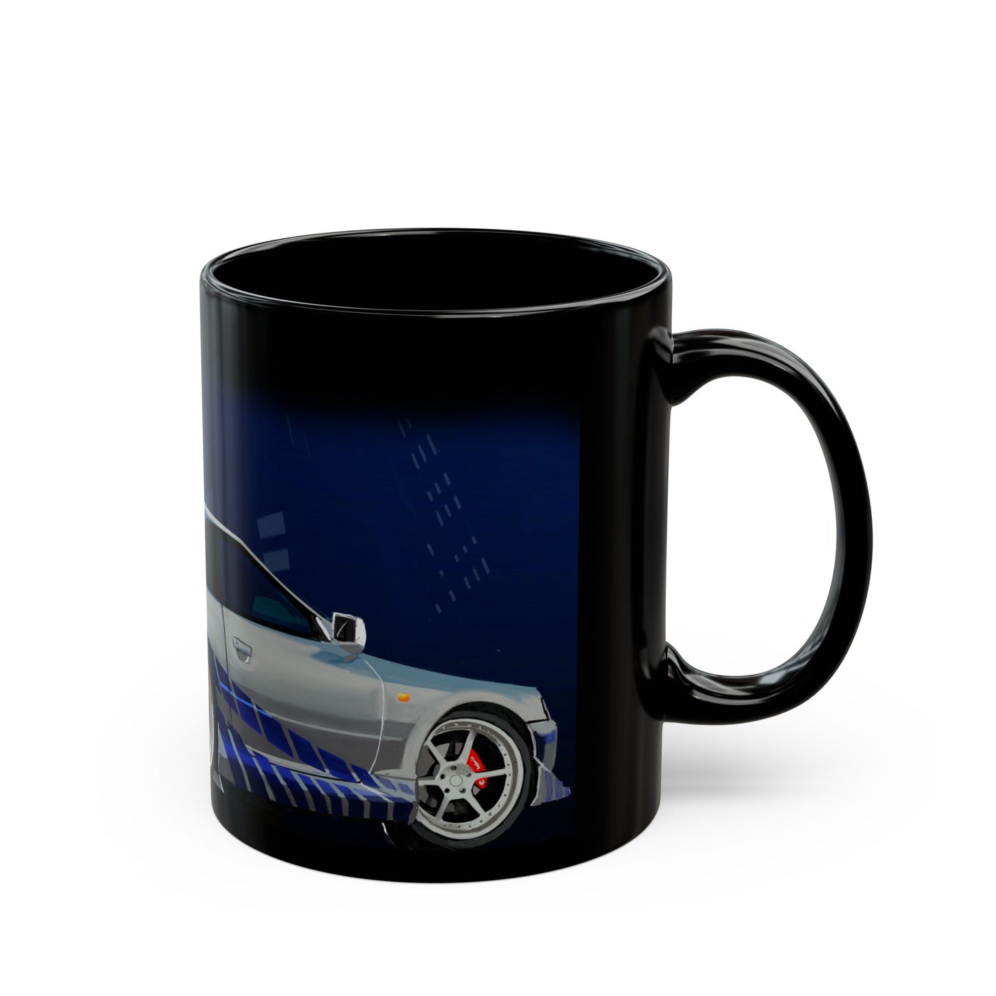 Fast & Furious Brian‘s Nissan Skyline R34 GTR Black Coffee Tea Mug (11oz, 15oz)