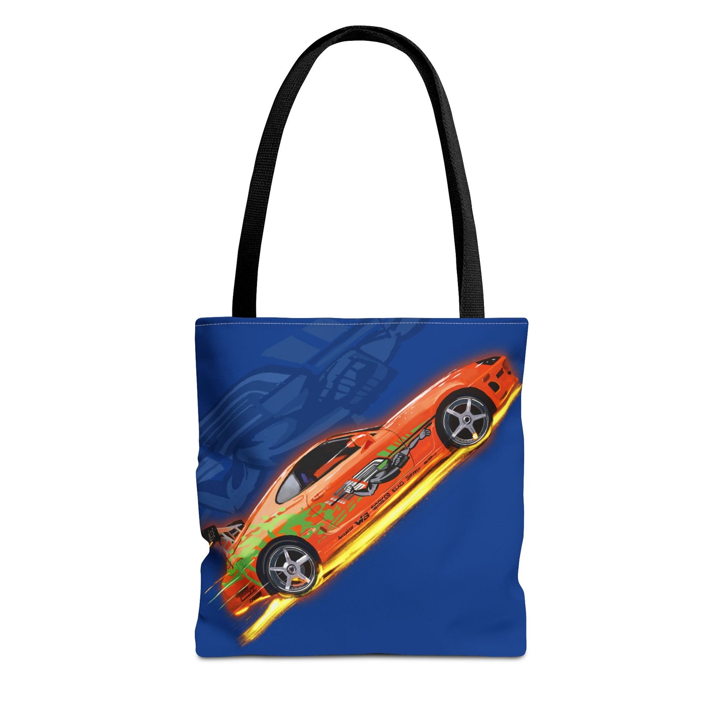 The Fast and Furious Supra  Library Carry Tote Bag (AOP)