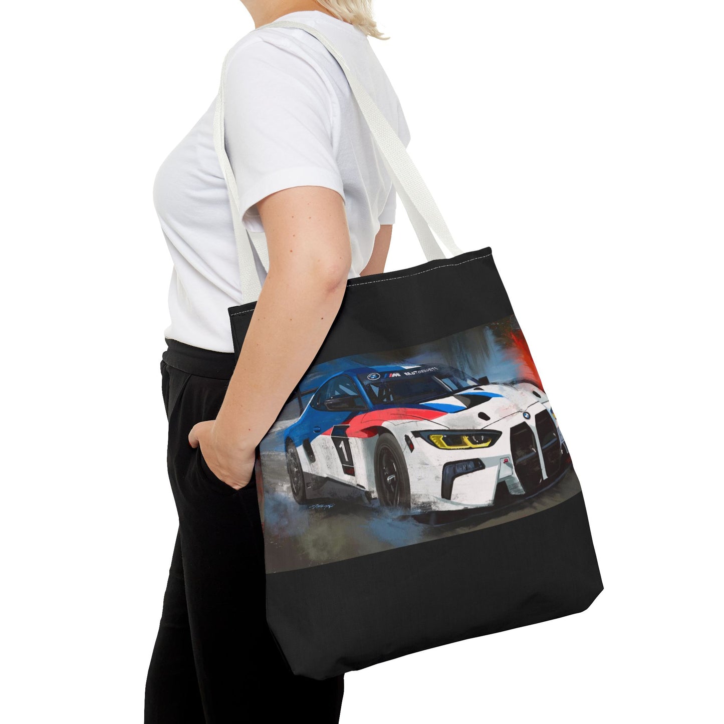 Beemer racing m4 GT3 Tote Bag