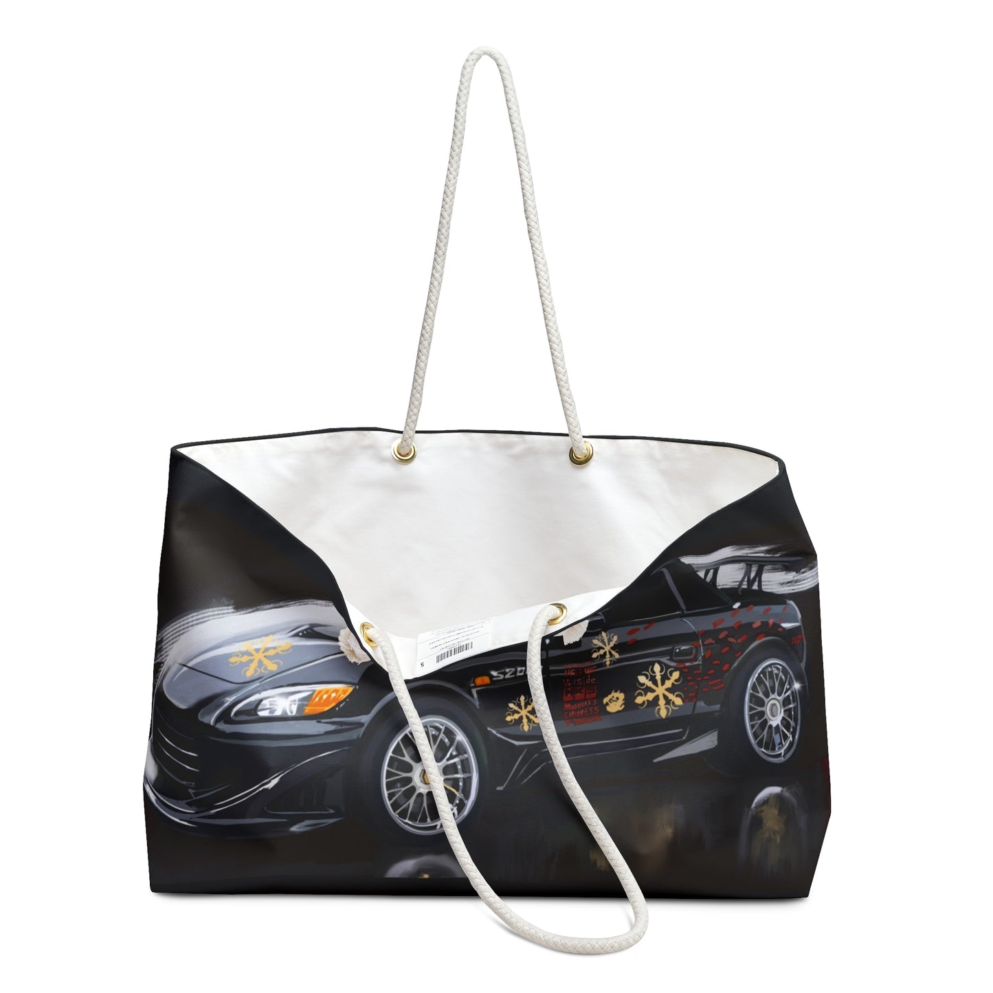 Johnny’s Fast and Furious Black Honda vintage s2000 S2K JDM Weekender Tote Bag