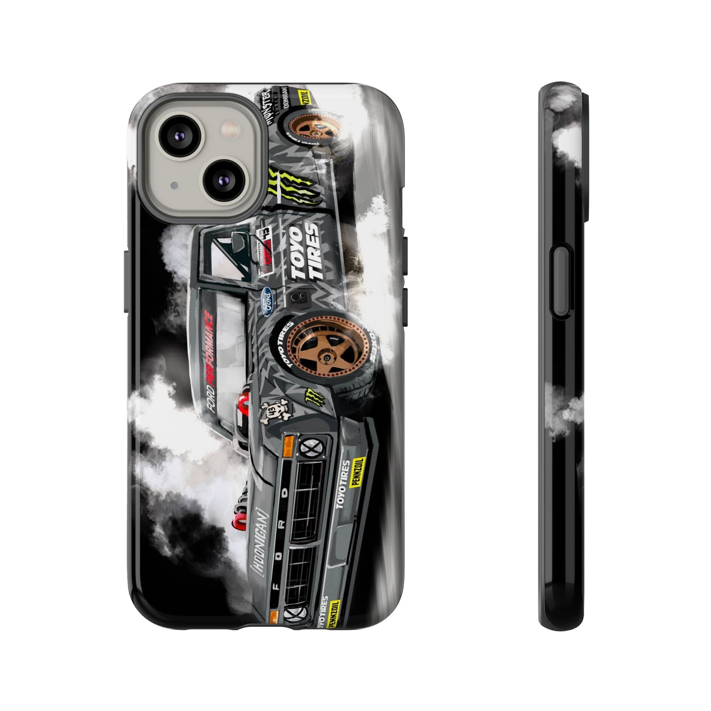 Drifting truck Case iPhone 16 15 14 13 12 11 Pro max Samsung Galaxy Pixel Tough