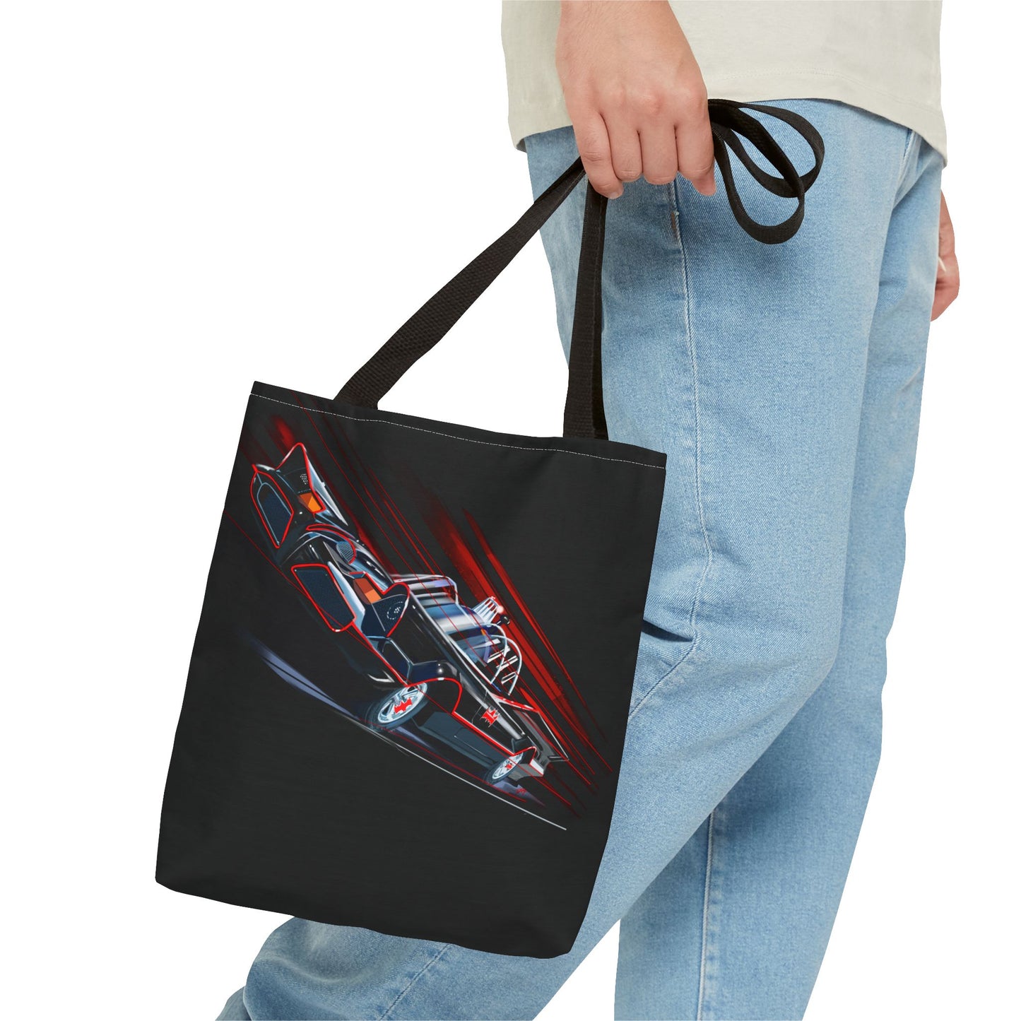 Classic Batmobile movie car Carry Tote Bag (AOP)