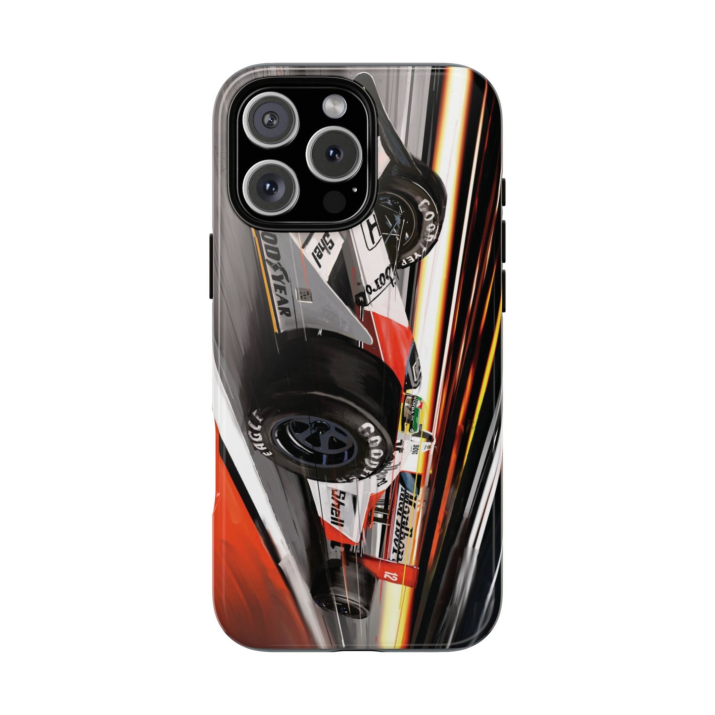 Senna MP 4/4 race car Case iPhone 16 15 14 13 12 11 Pro max Samsung Galaxy Pixel