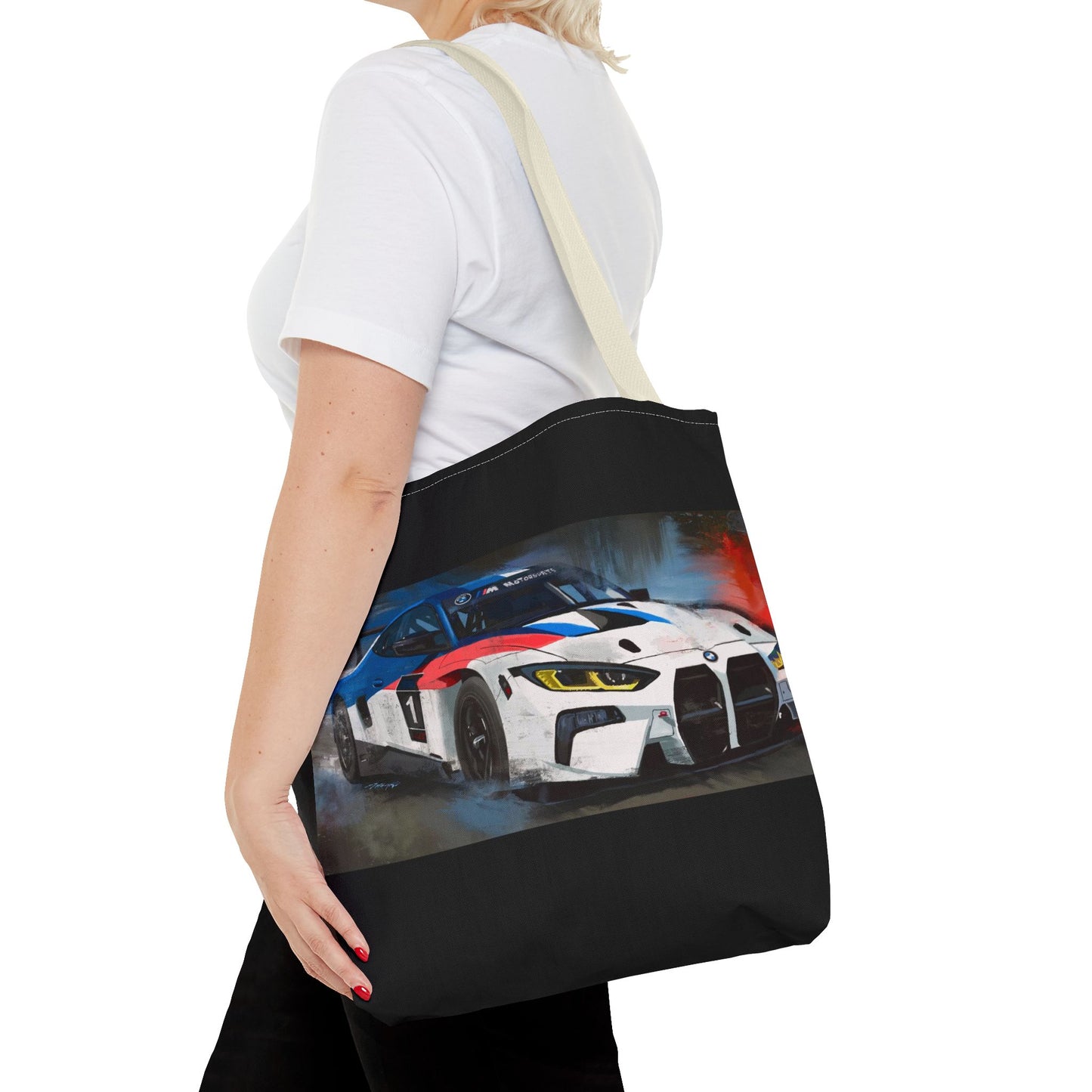 Beemer racing m4 GT3 Tote Bag