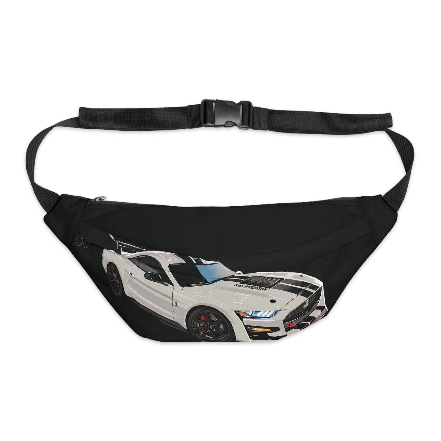 Mustang GT 500 Men chest Fanny Pack waist Bag Cross body Sling Shoulder