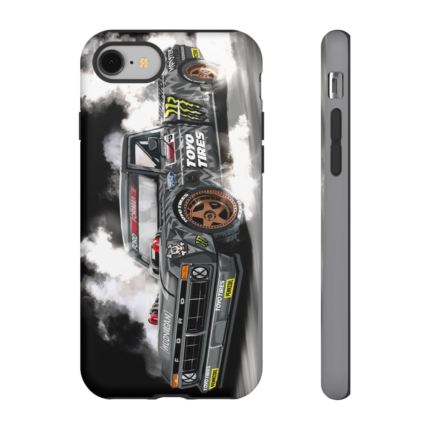 Drifting truck Case iPhone 16 15 14 13 12 11 Pro max Samsung Galaxy Pixel Tough