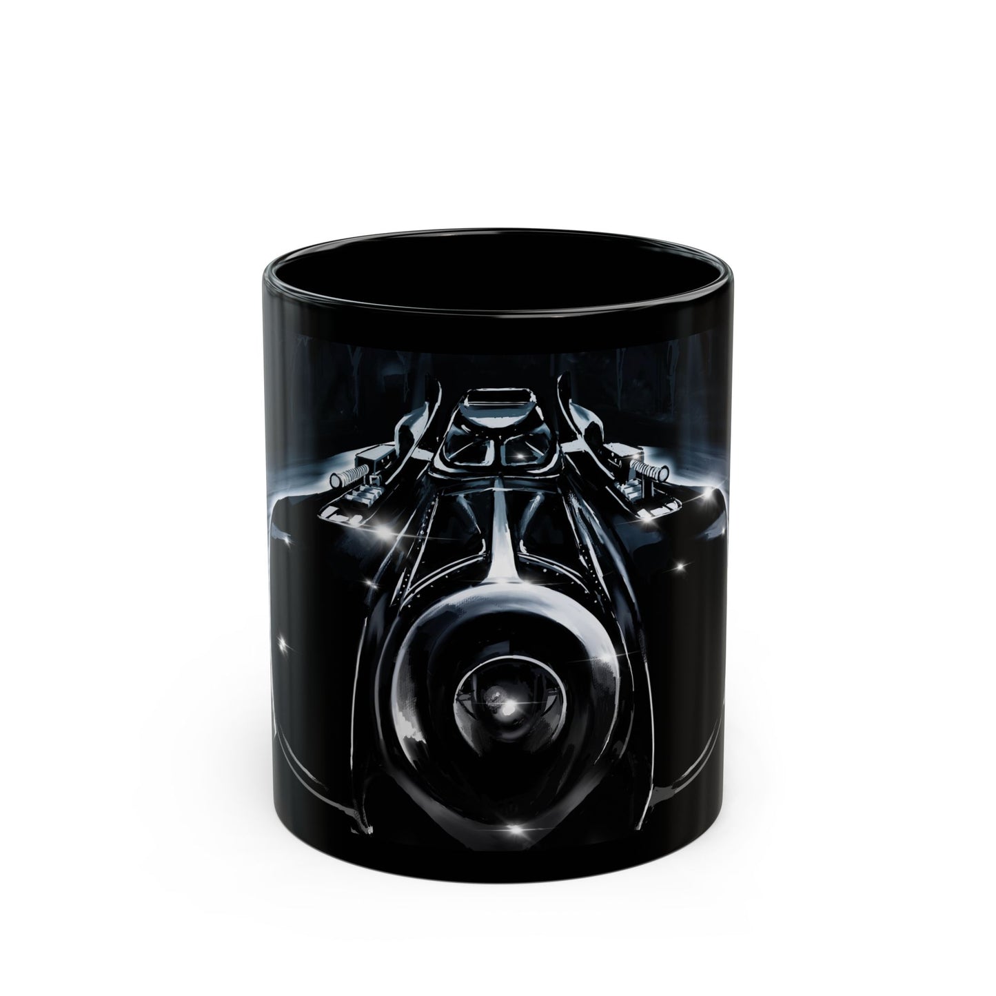 89 batmobile Batman Black gift idea coffee, tea Mug (11oz, 15oz)