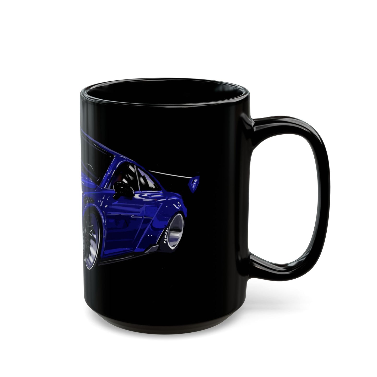 Nissan skyline GT-R R35 Godzilla car Black JDM Coffee Tea Mug (11oz, 15oz)