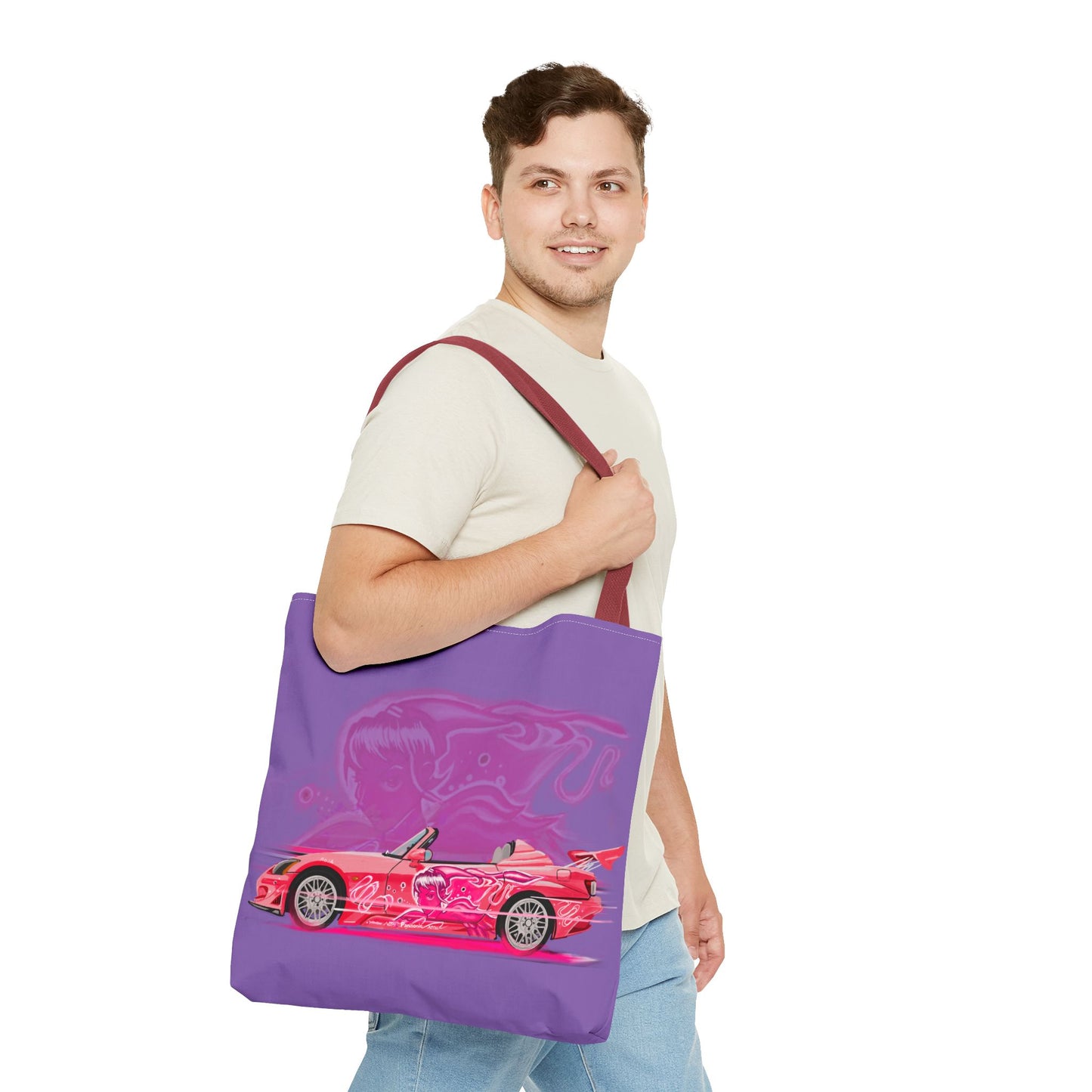 Fast and Furious Suki’s S2000 Library Carry Tote Bag (AOP)