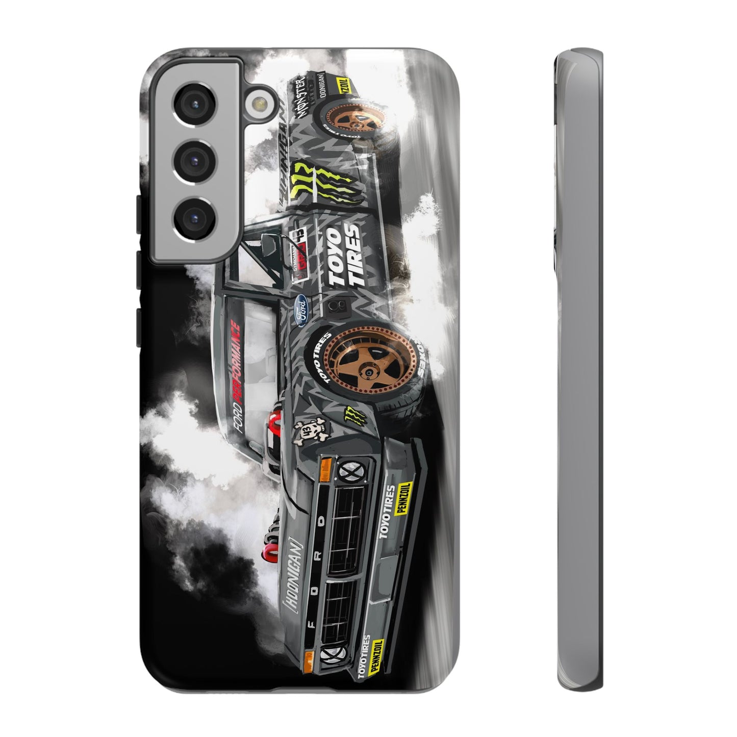 Drifting truck Case iPhone 16 15 14 13 12 11 Pro max Samsung Galaxy Pixel Tough