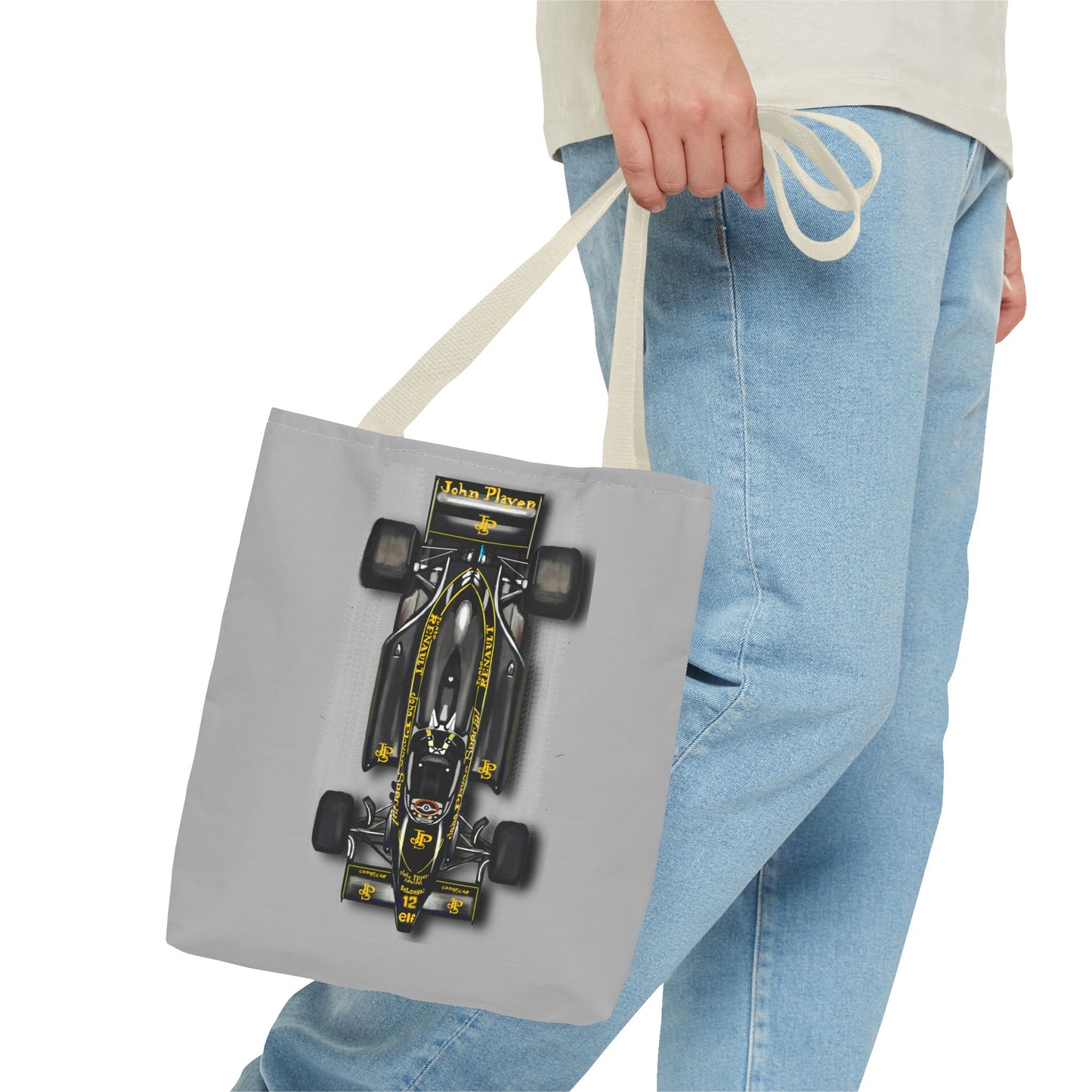 Ayrton Senna F1 Library Carry Tote Bag (AOP)