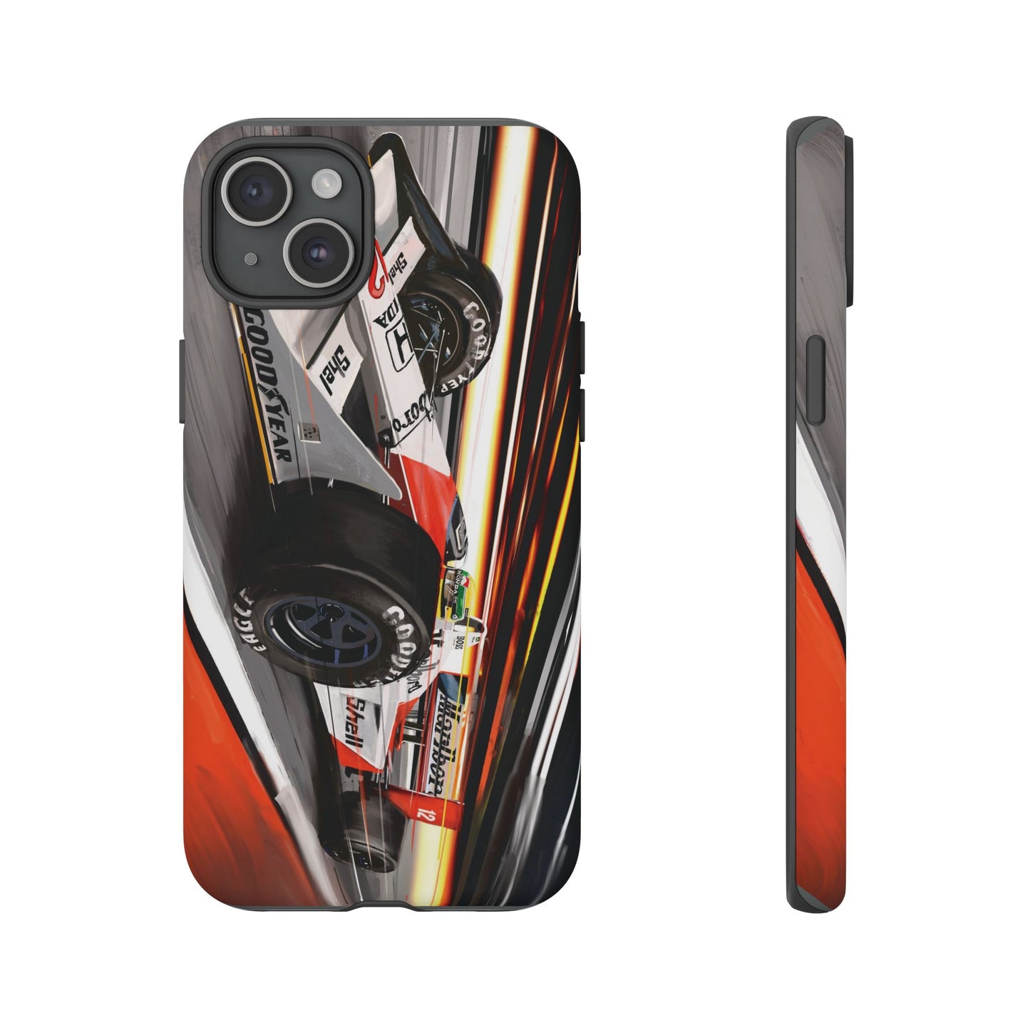 Senna MP 4/4 race car Case iPhone 16 15 14 13 12 11 Pro max Samsung Galaxy Pixel