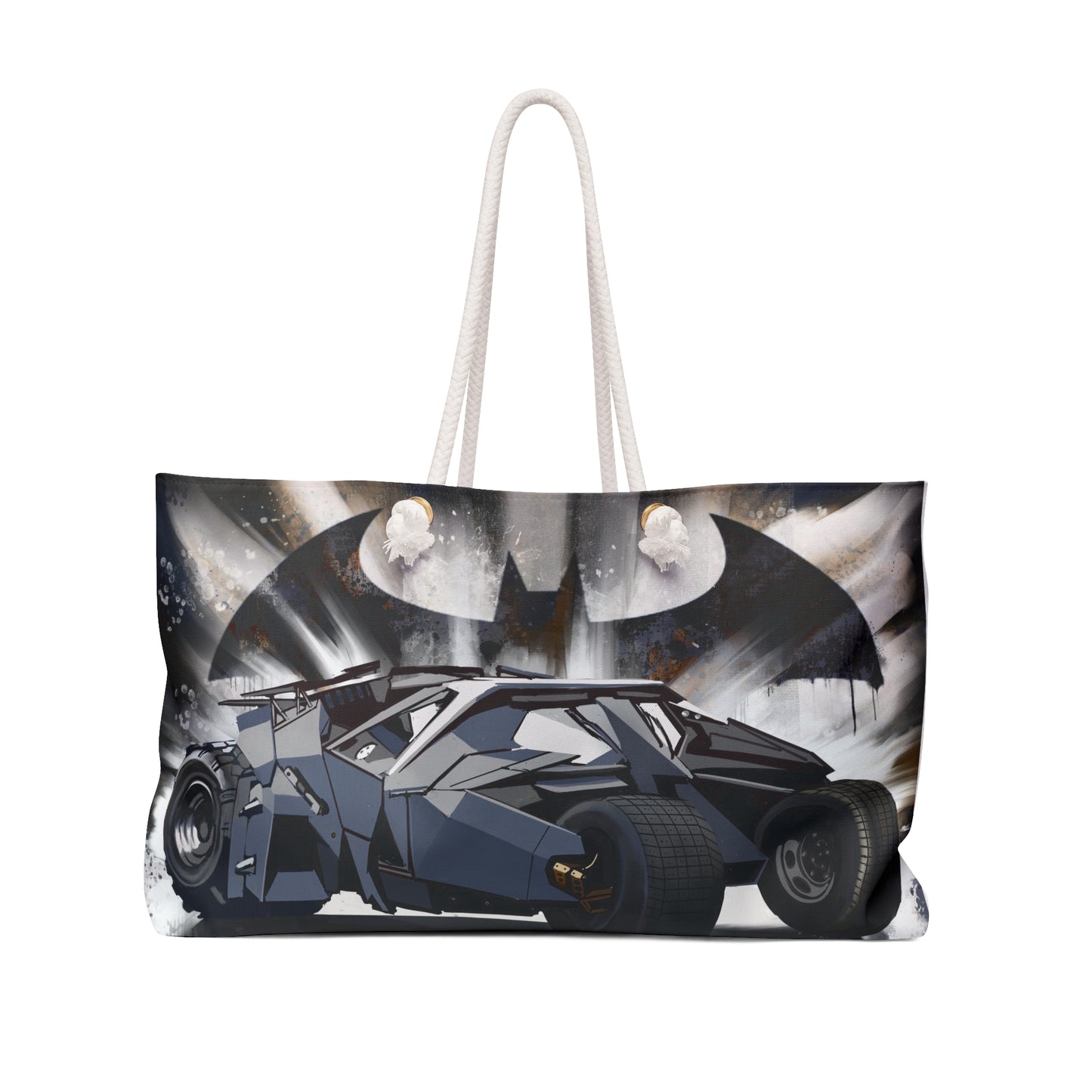 Batmobile Tumbler Batman Tote Oversized Weekender Bag