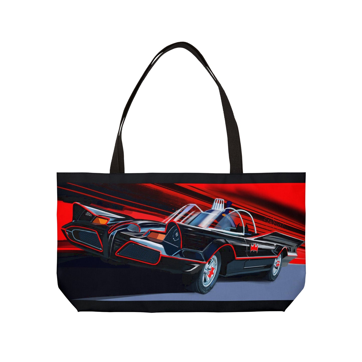 1966 Batmobile Batman women  lady Weekender Tote Bag