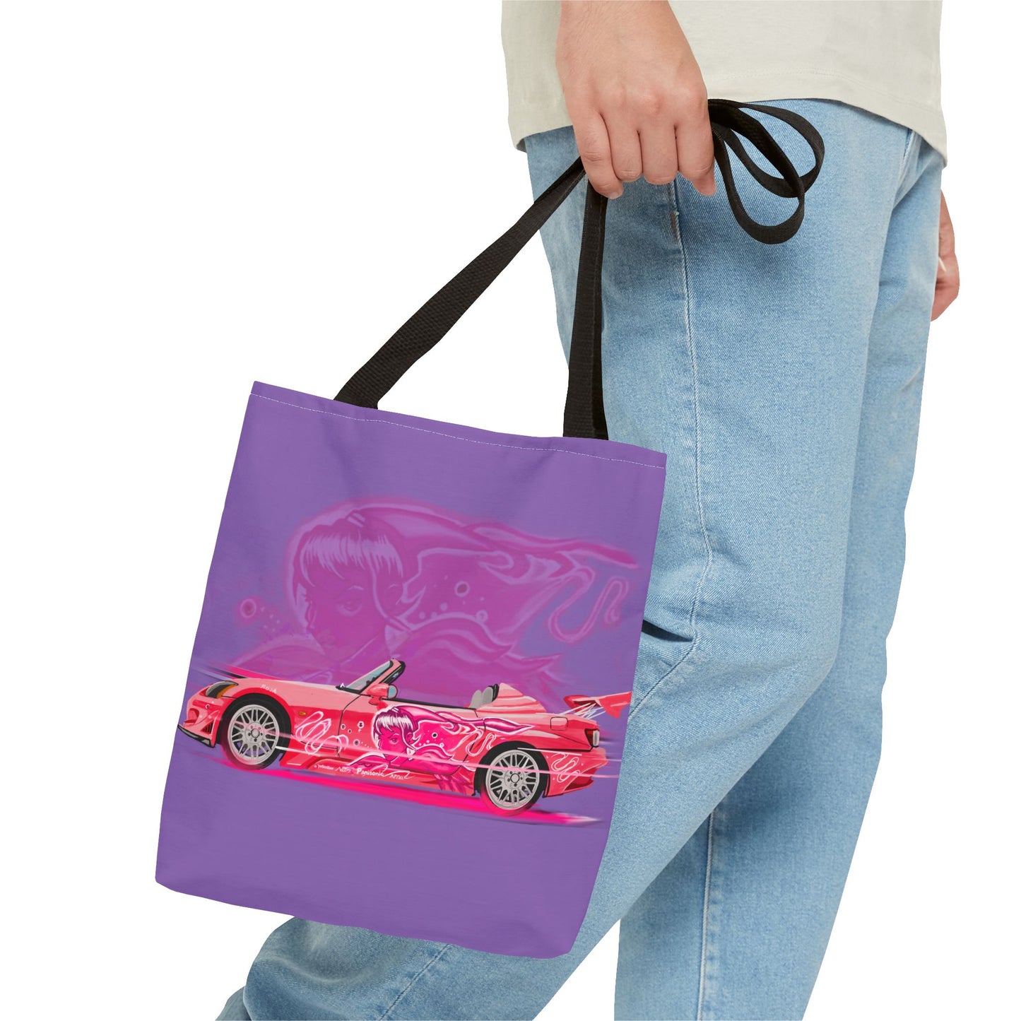 Fast and Furious Suki’s S2000 Library Carry Tote Bag (AOP)