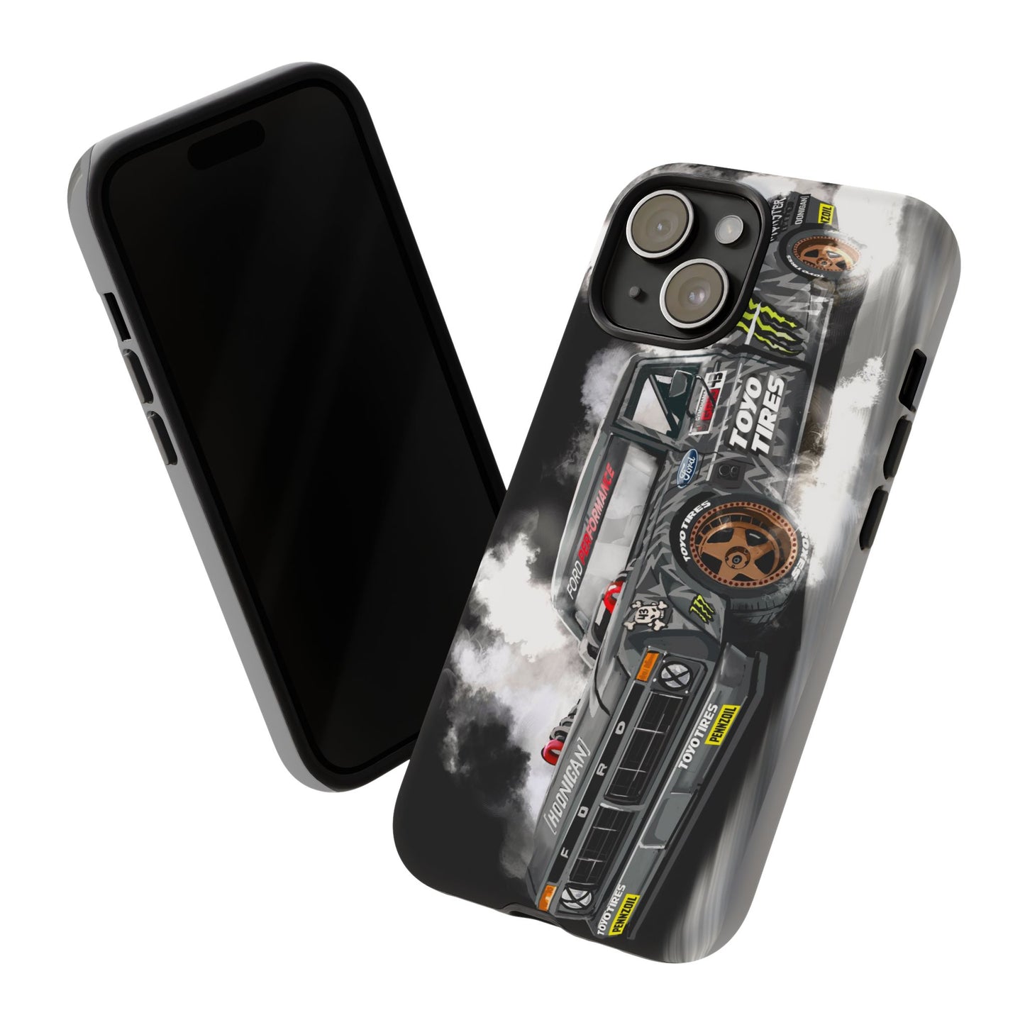 Drifting truck Case iPhone 16 15 14 13 12 11 Pro max Samsung Galaxy Pixel Tough