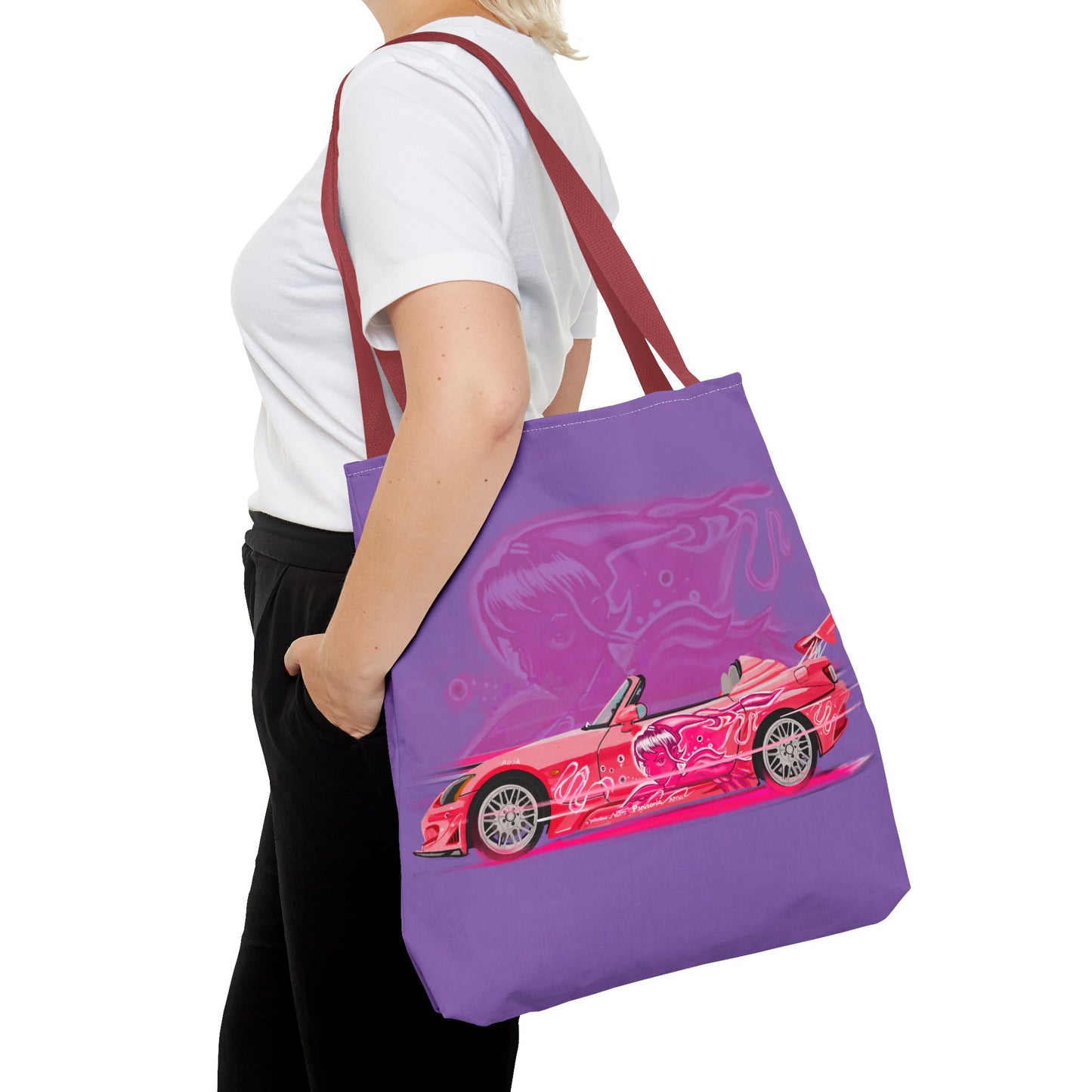 Fast and Furious Suki’s S2000 Library Carry Tote Bag (AOP)