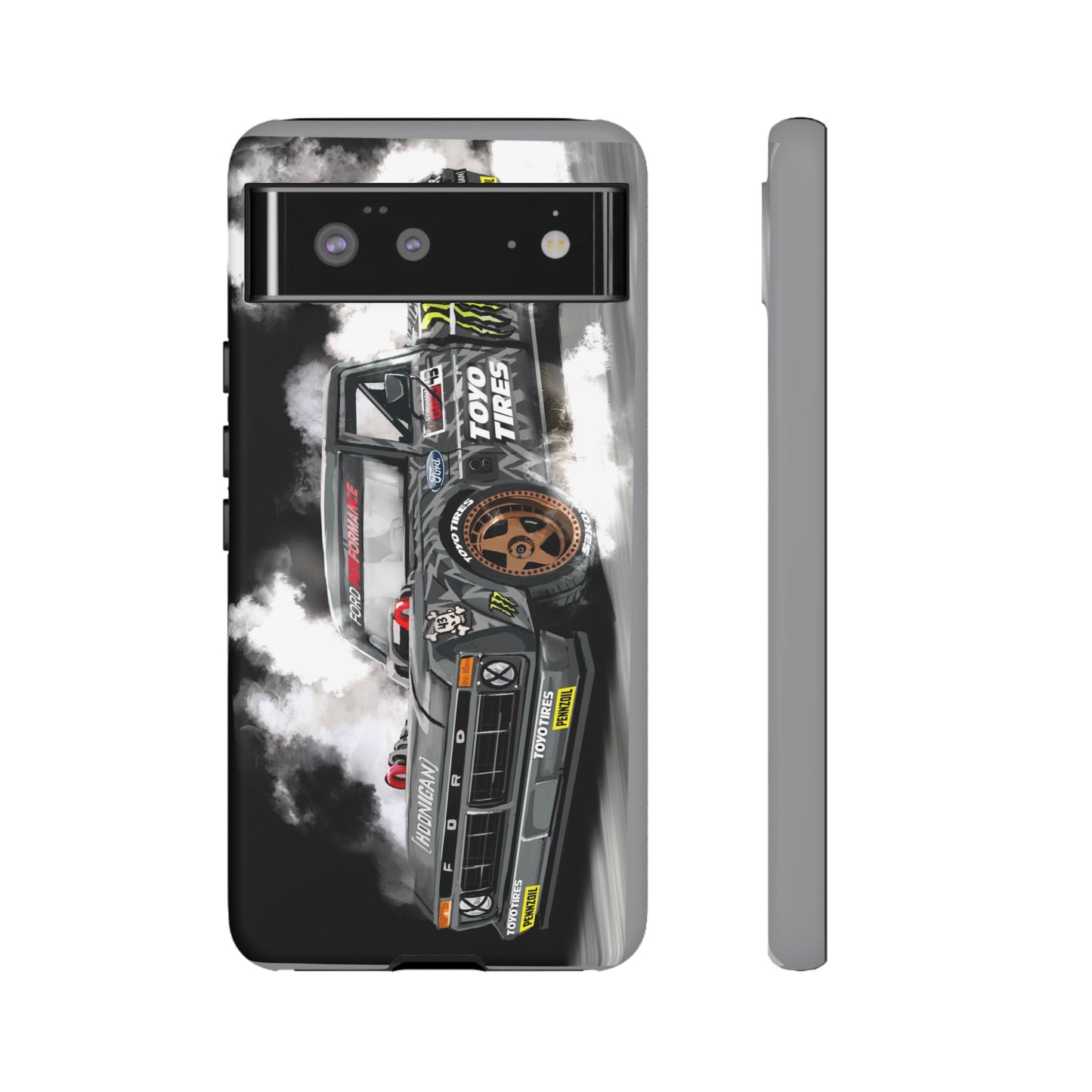 Drifting truck Case iPhone 16 15 14 13 12 11 Pro max Samsung Galaxy Pixel Tough